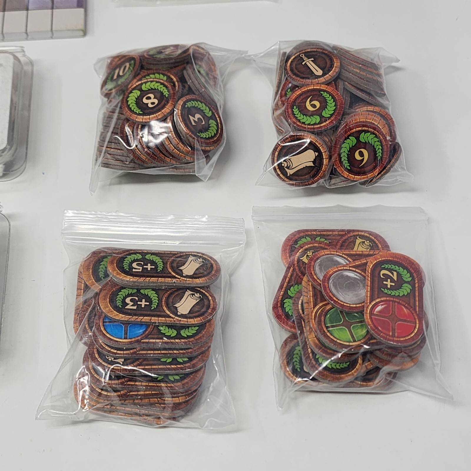 Viceroy + Times of Darkness Exp KS Gemstone Upgrade Sleeves OOP Open Box New