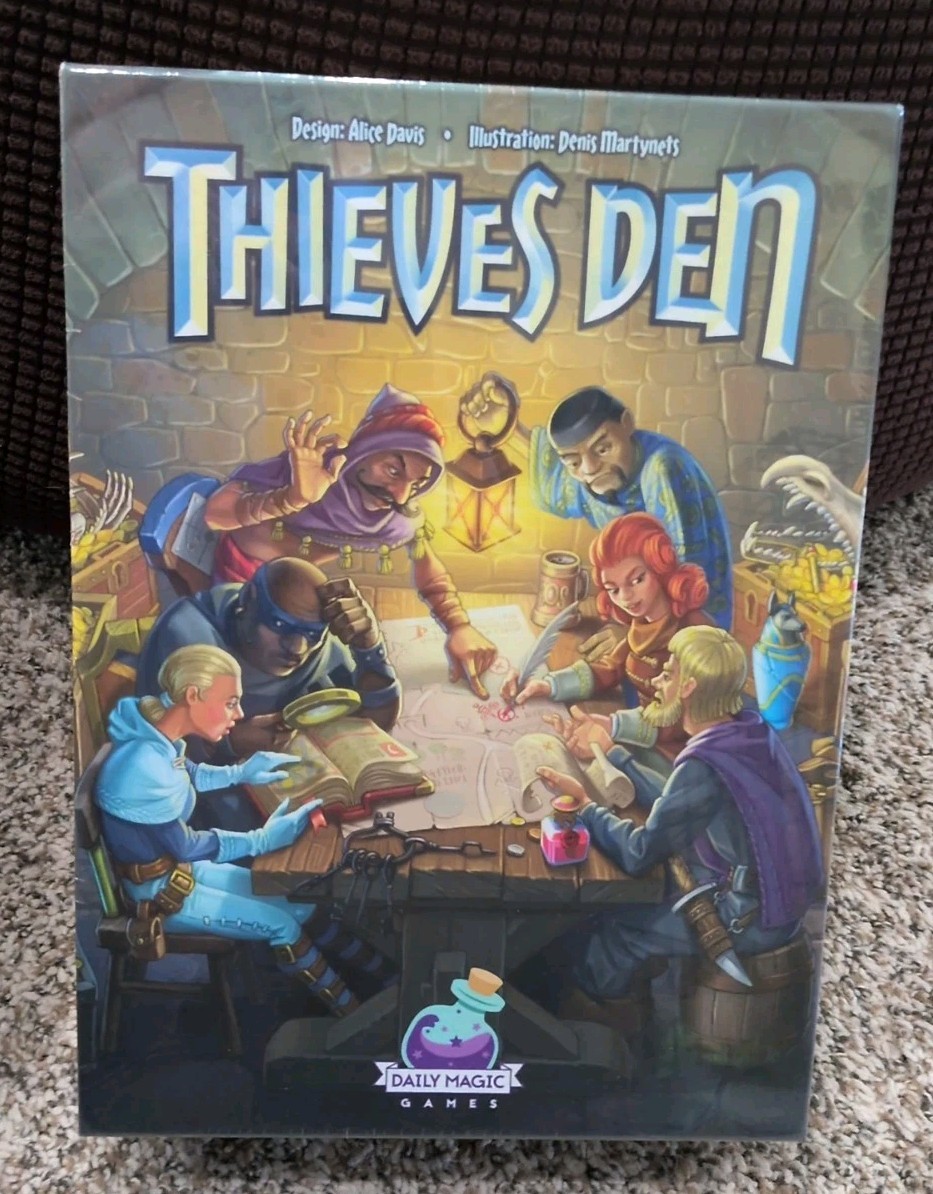 2018~Thieves Den Board Game by Daily Magic Games ~ New in Shrink