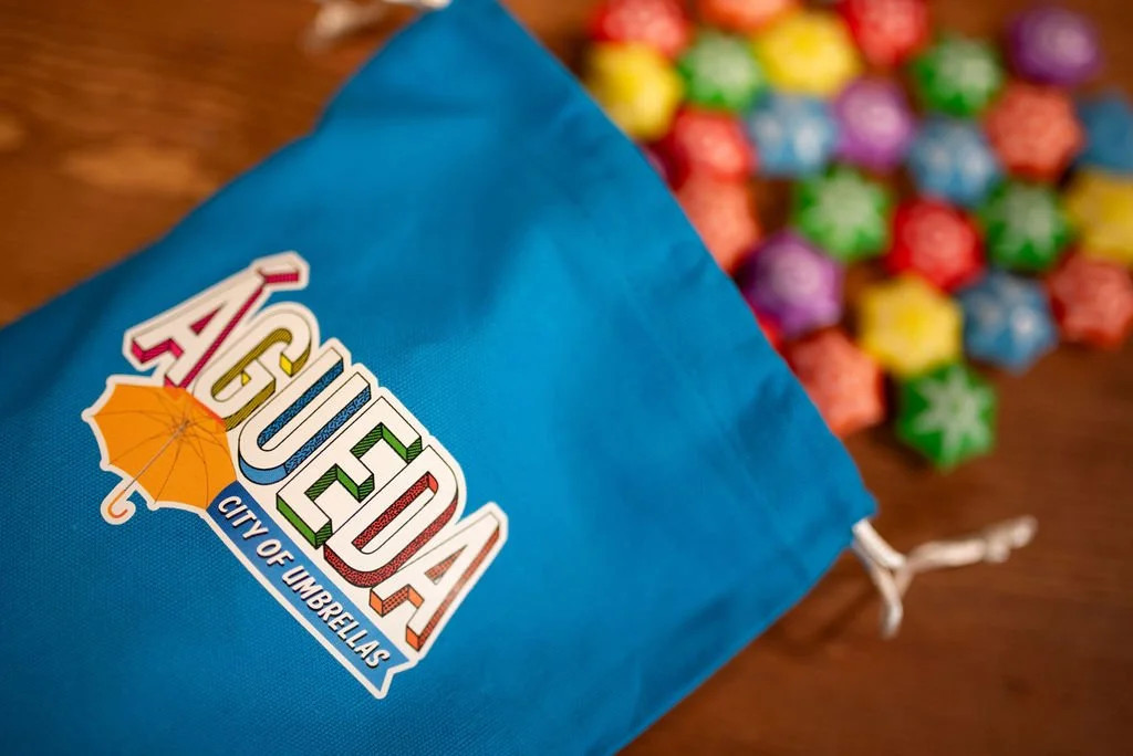 Águeda City of Umbrellas Board Game 1 to 5 Players Mensa Select Winner