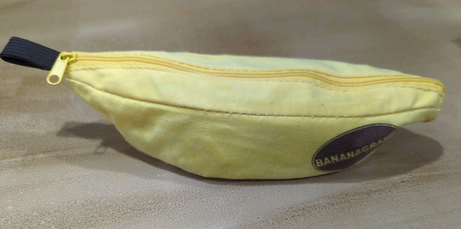 Bananagrams Crossword Family Fun Game Word Play Tiles in Banana Bag, Complete