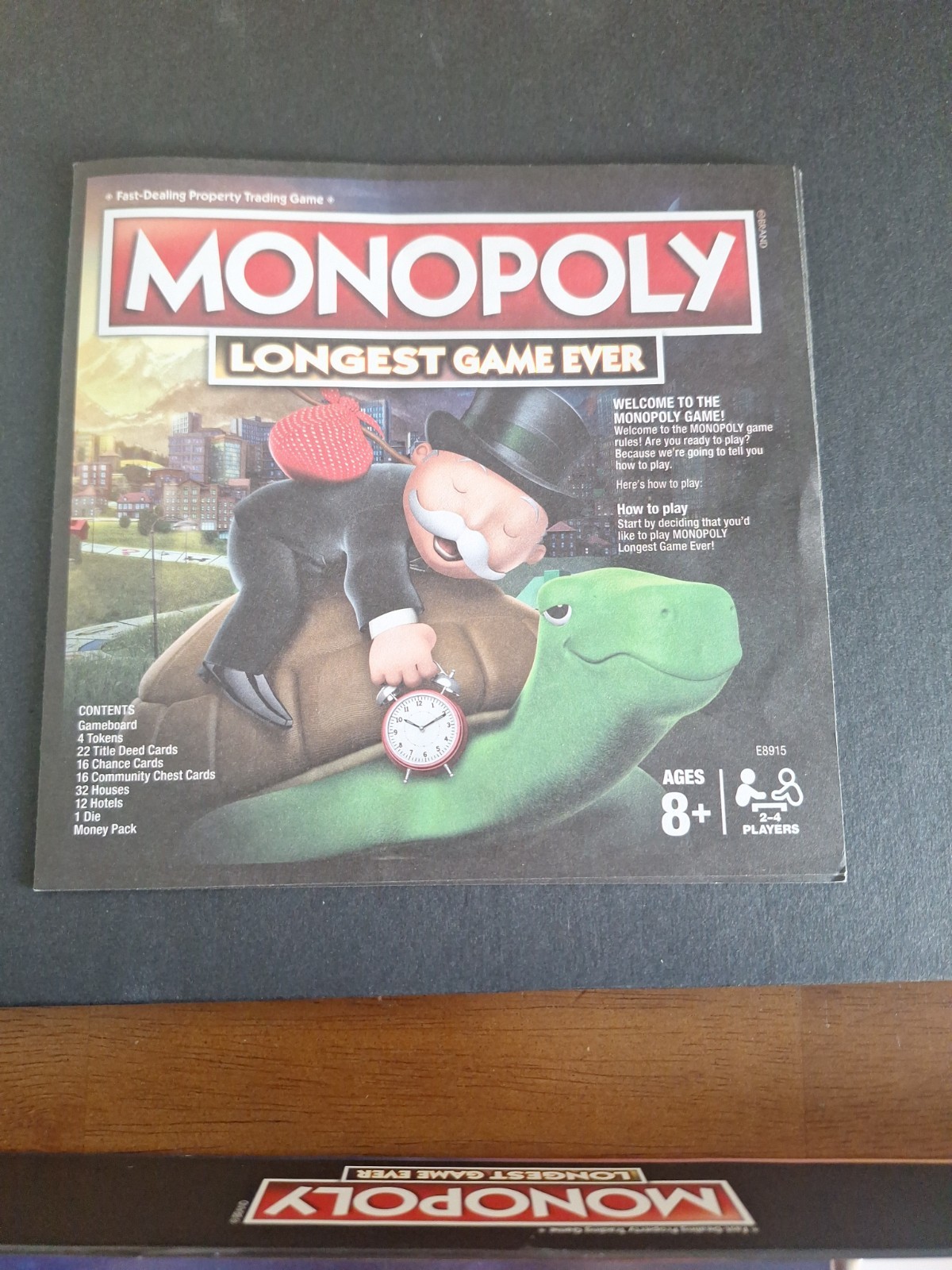 Hasbro E8915 Monopoly Longest Game Ever Edition Complete Used Once