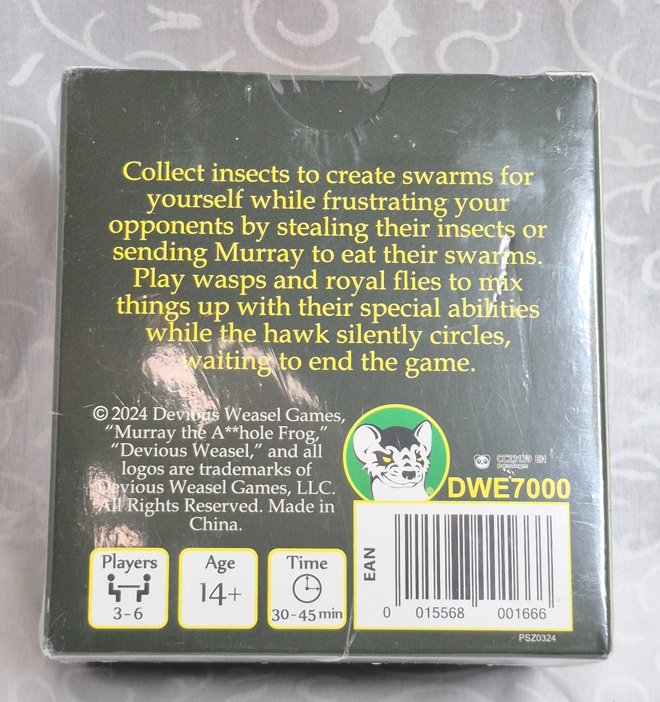 Devious Weasel Murray the A**hole Frog Destruction Card game Collection