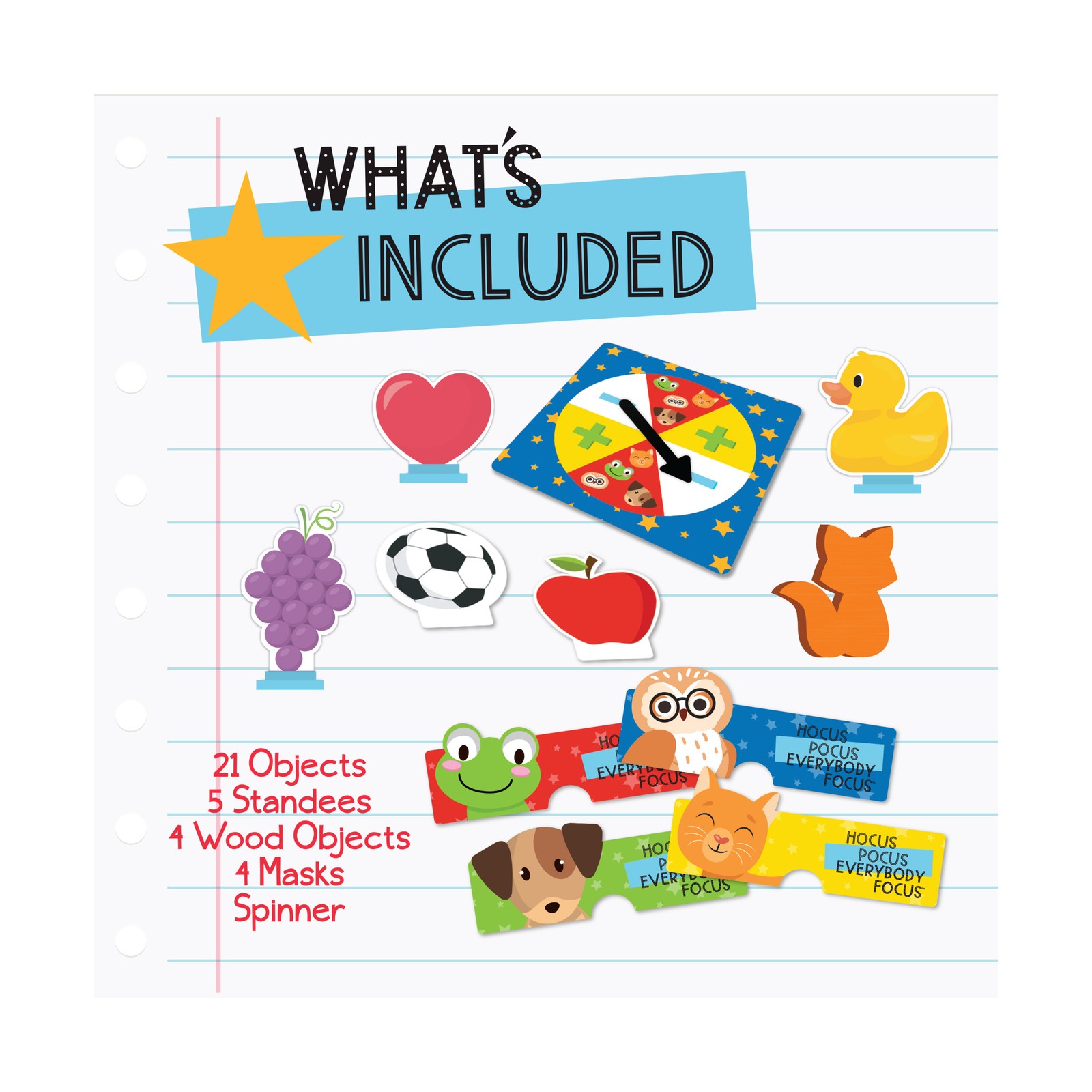 New – Briarpatch Hocus Pocus, Everybody Focus – Ages 3+ | 2-4 players