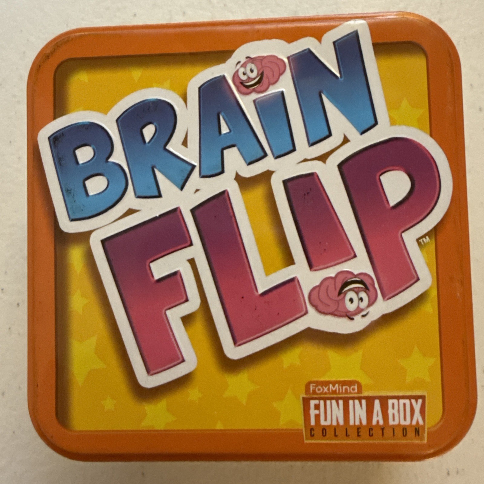 New – FoxMind Games Brain Flip – Ages 6+ | 2-6 players