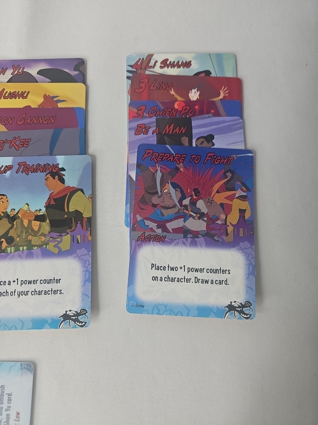 Smash Up DISNEY Mulan Faction Pack – Alderac Entertainment REPLACEMENT SET
