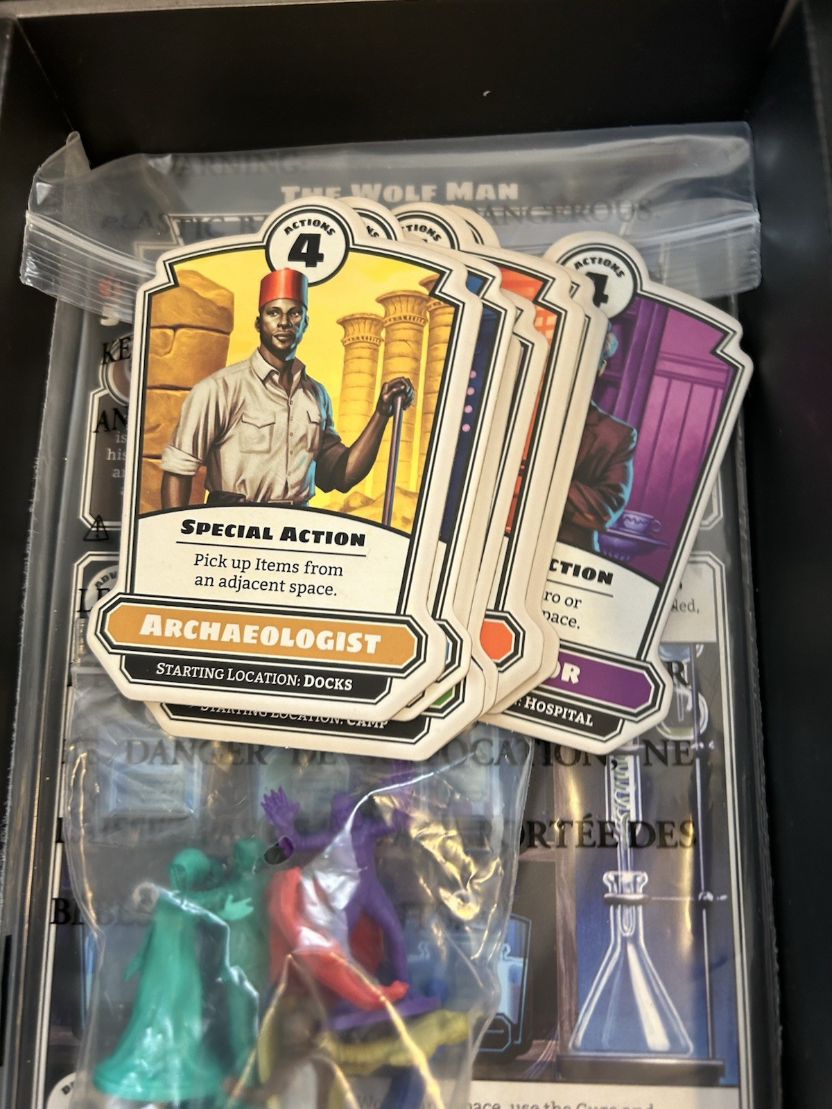 Horrified Monsters Board Game Universal Studios – Horror Movie Edition Complete