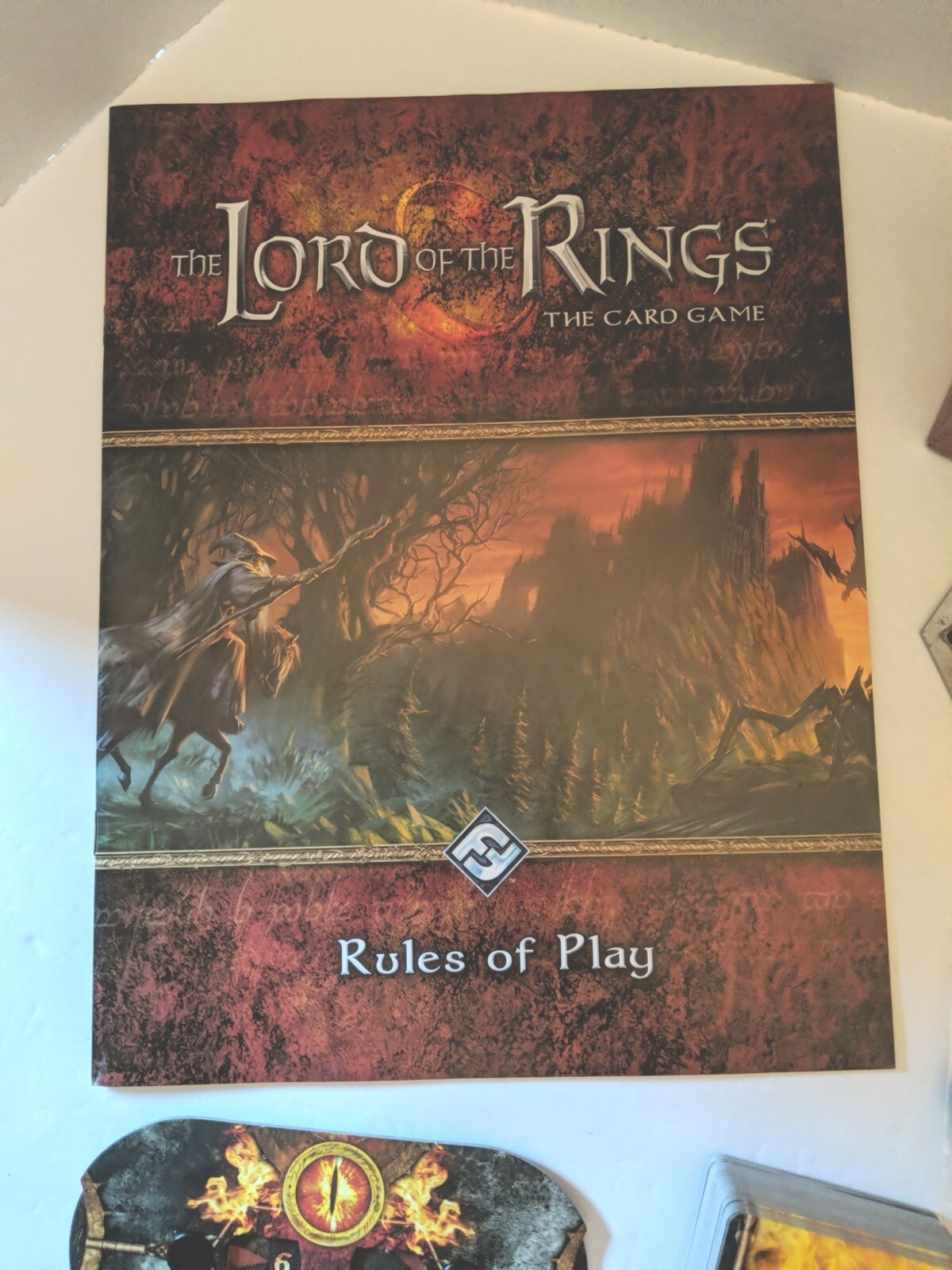 Lord Of The Rings The Card Game 2010 J.J.R. Tolkien 1-2 Players Complete 🆓 Ship