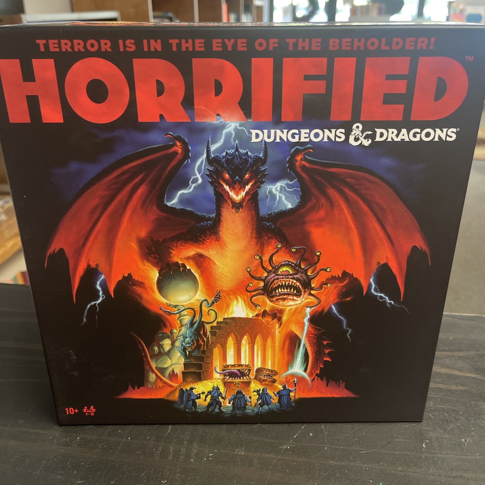 Ravensburger Horrified: Dungeons and Dragons Board Game