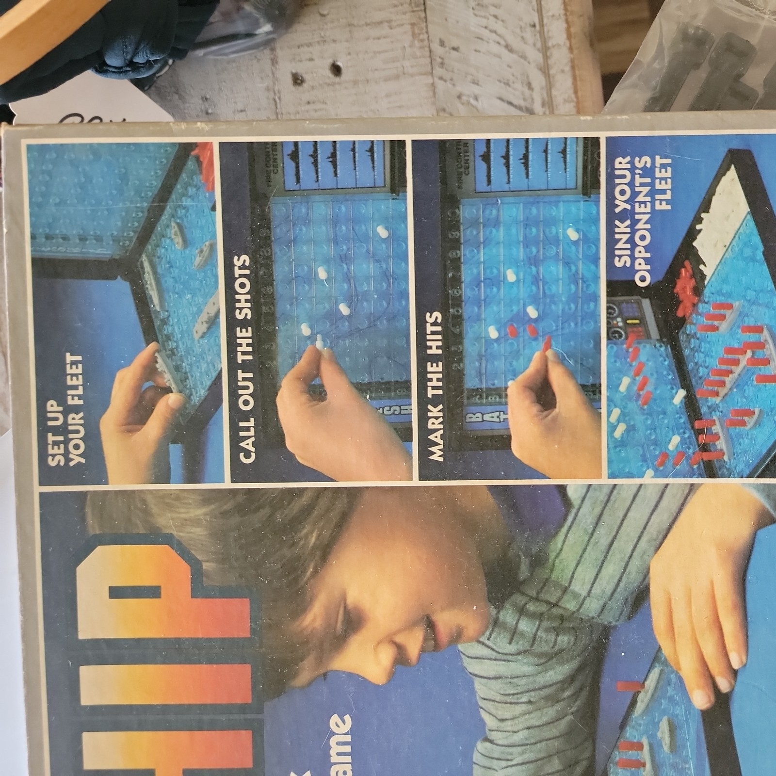 Vintage Battleship the Classic Naval Combat Game Milton Bradley 1990 Complete