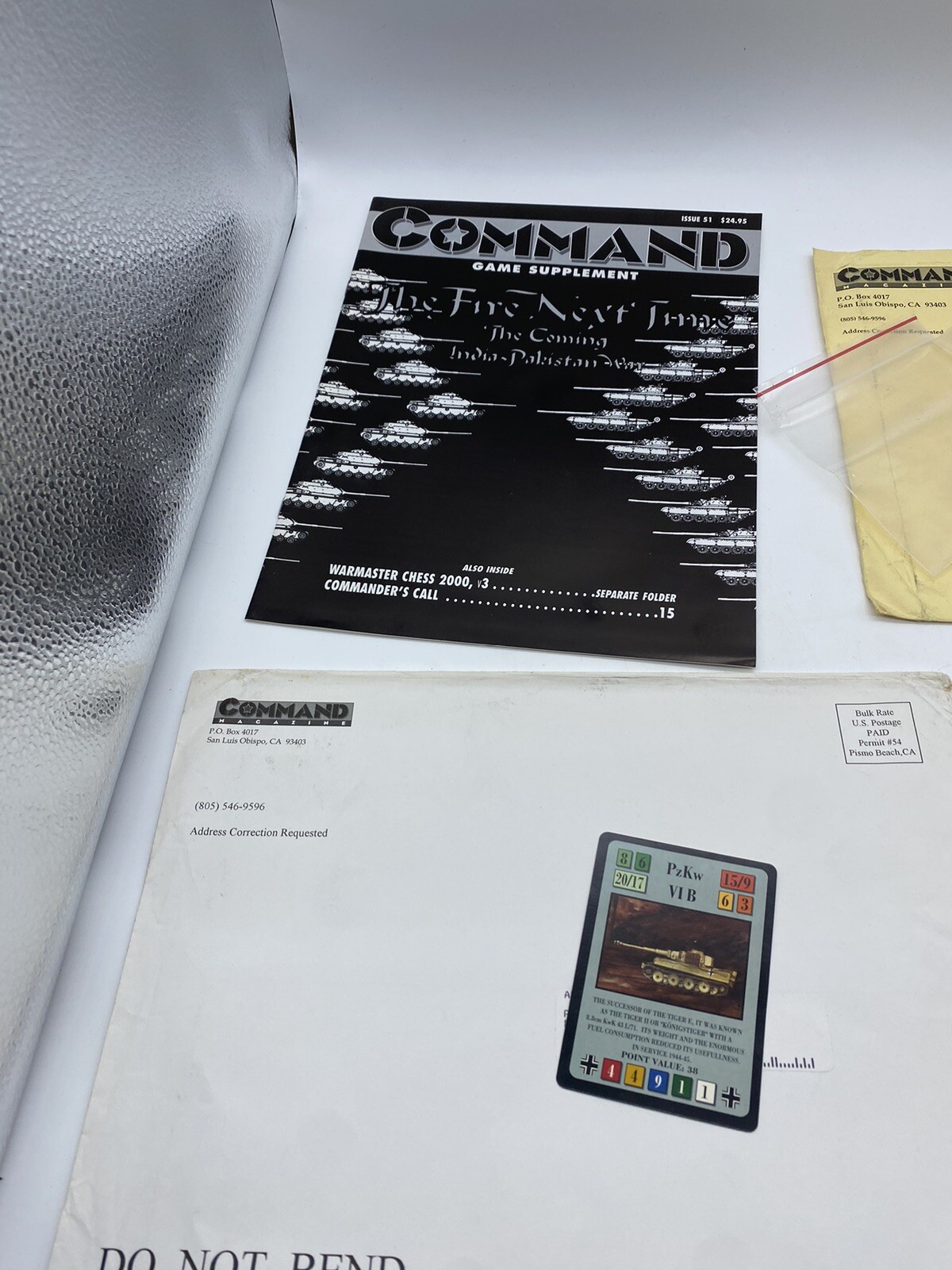 XTR Command Magazine Misc Lot W/ The Fire Next Time & Hoorah