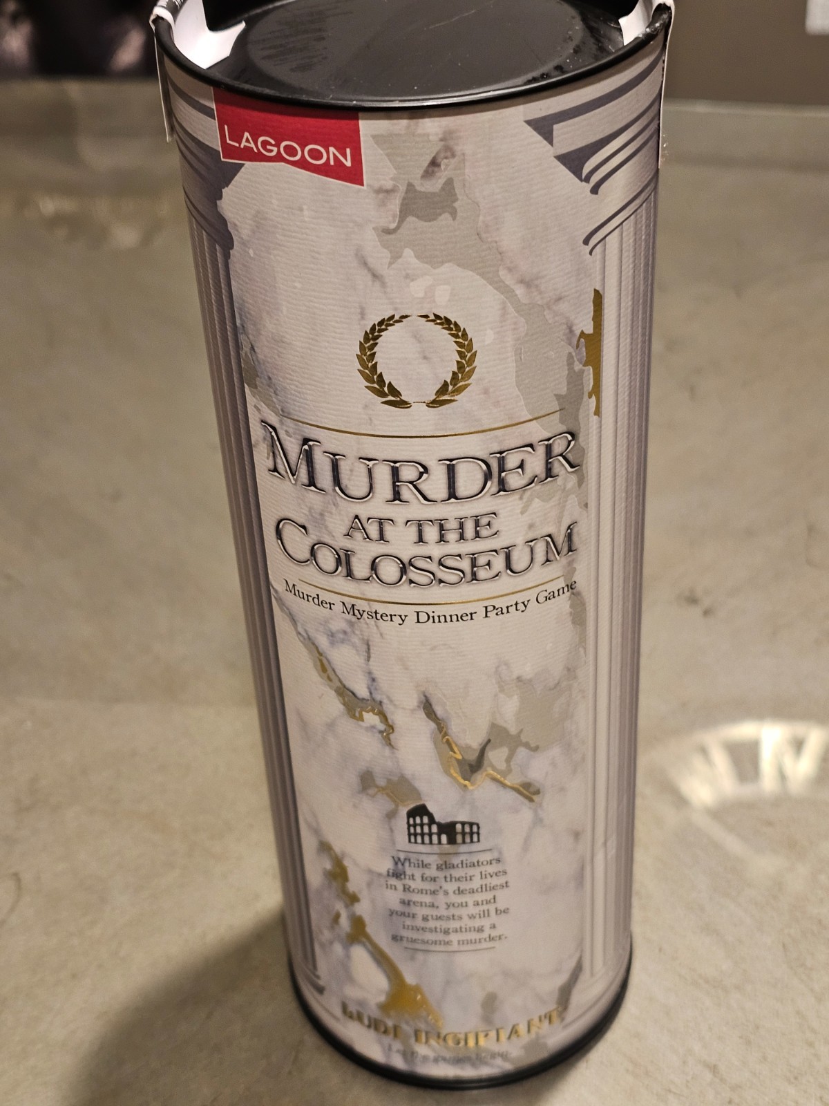Lagoon Murder At The Colosseum Murder Mystery Dinner Party Game New