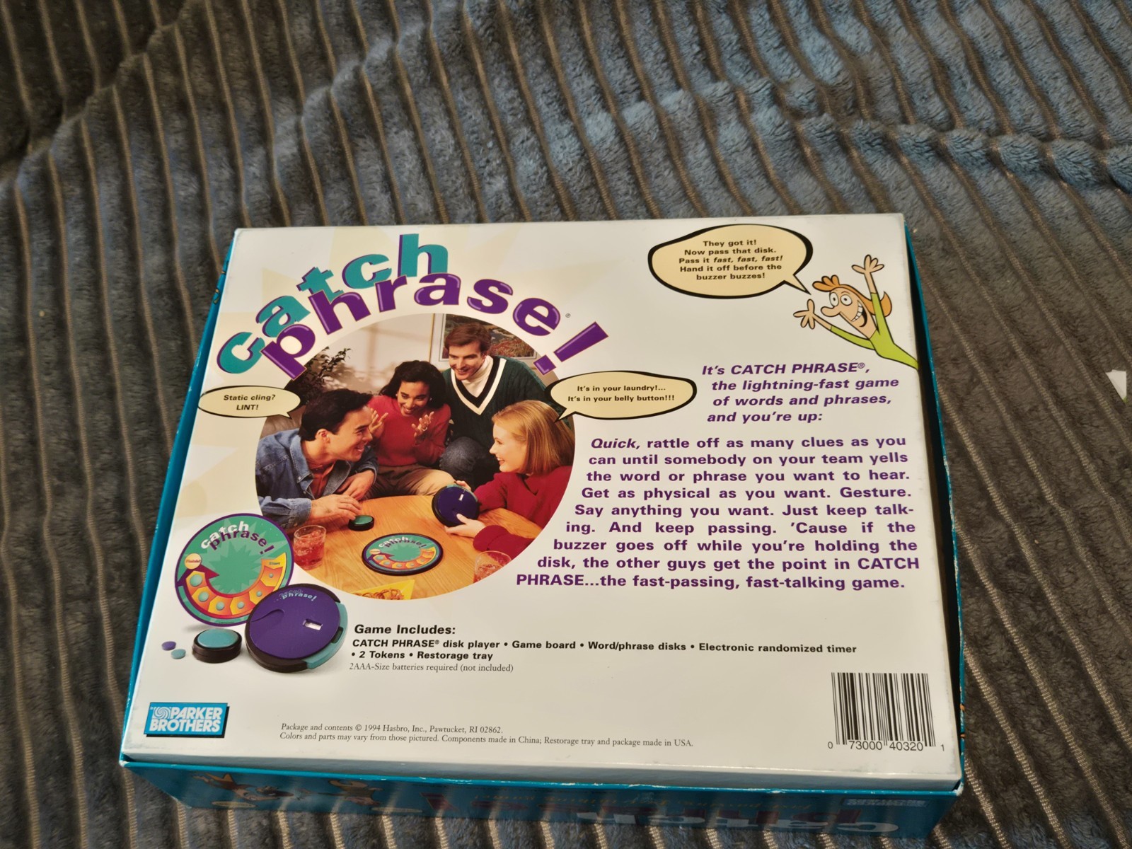 Vintage Catch Phrase Party Game 1994 Original Edition Parker Brothers Complete
