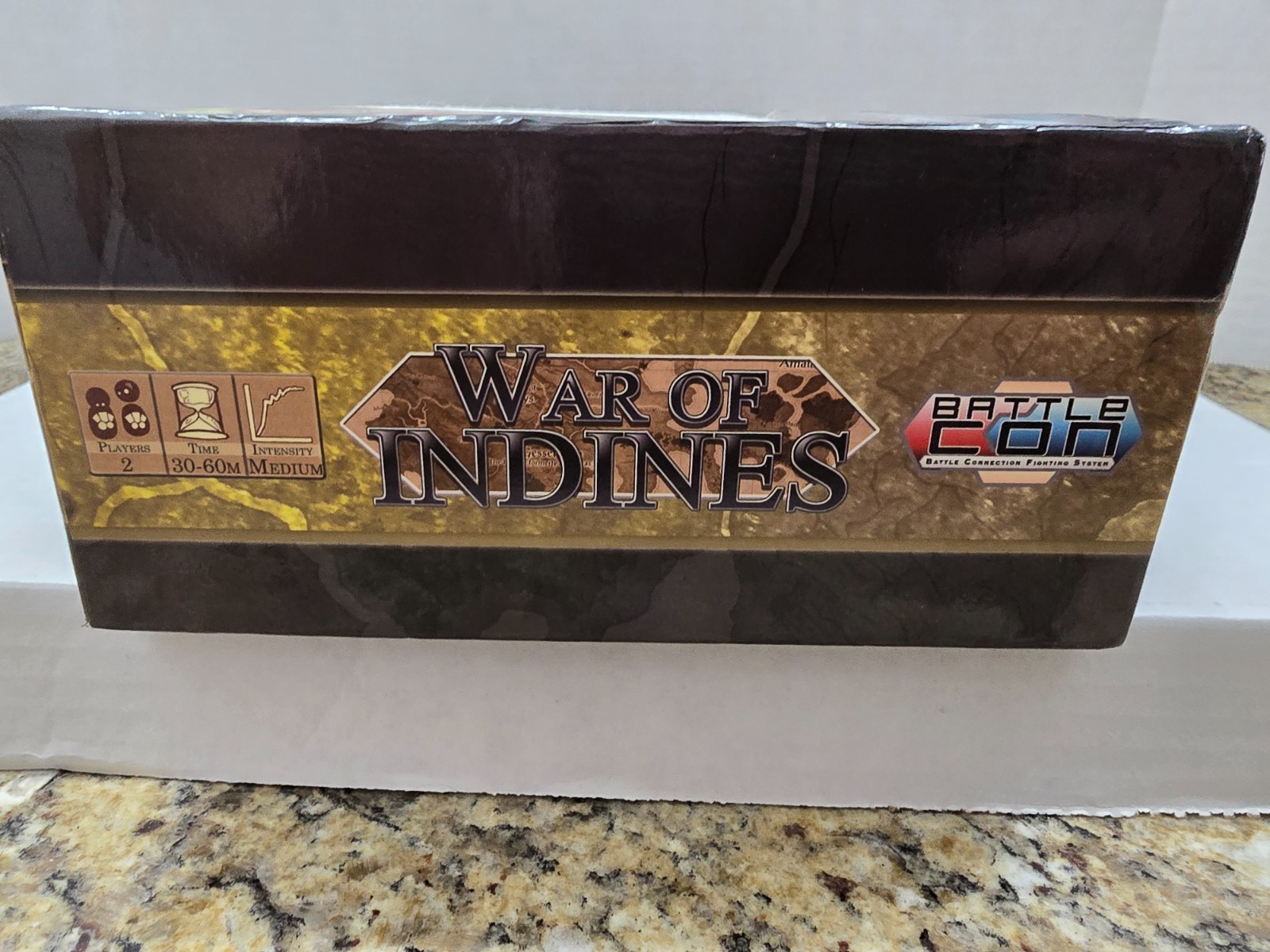BATTLE CON War of Indines & Fate of the Indines Board Card Game w/ Poster