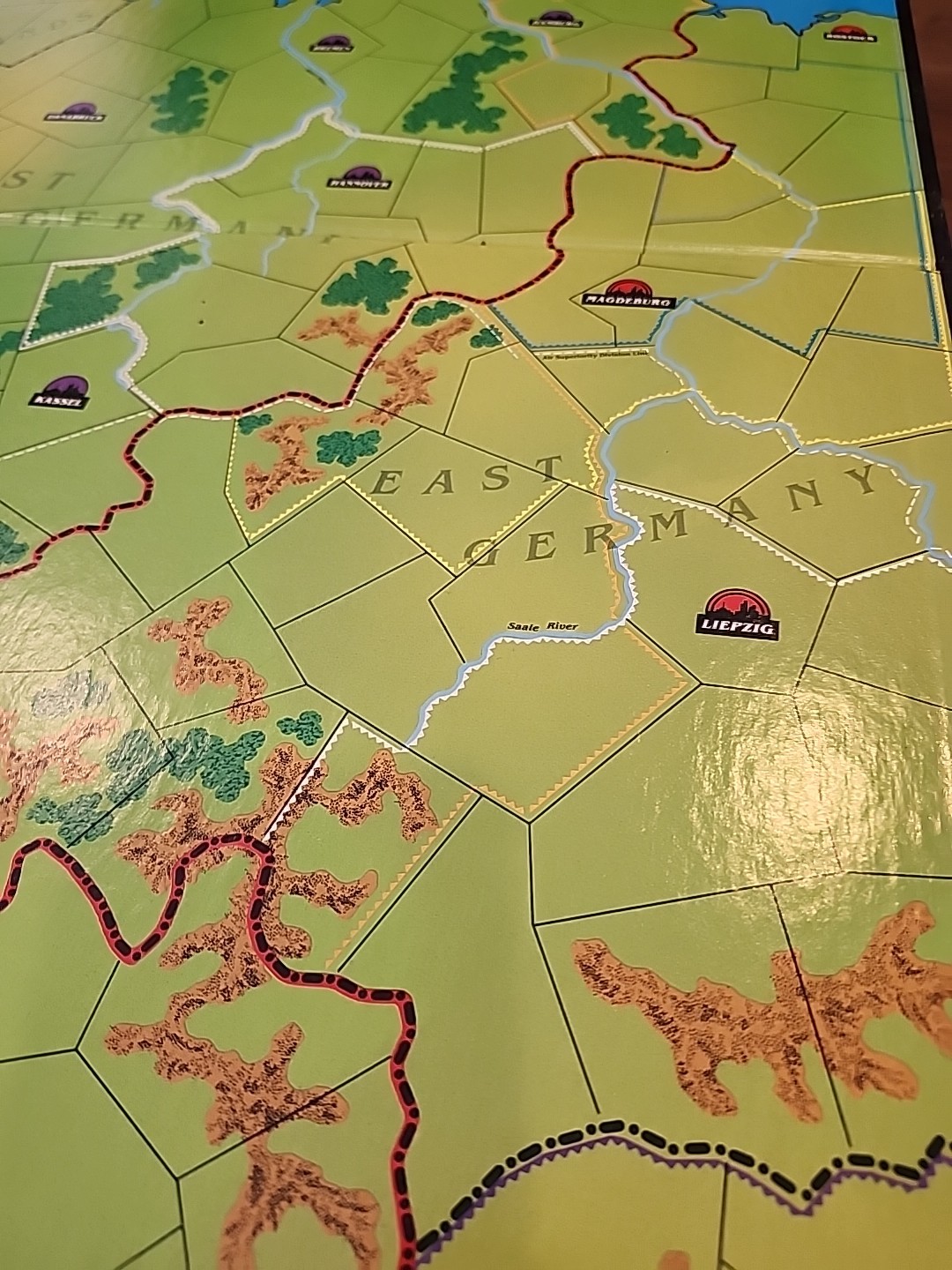 RED STORM RISING War Strategy Board Game Tom Clancy Complete 1989 READ