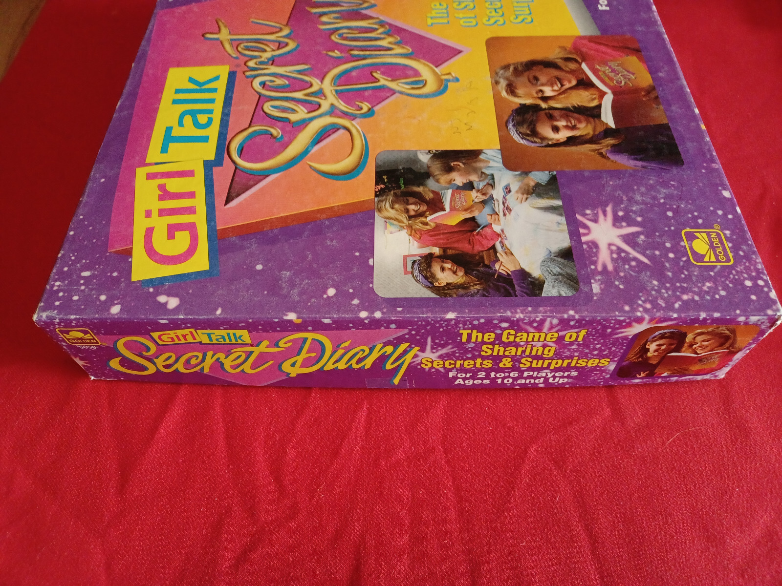 Girl Talk Secret Diary Board Game (Missing 2 Pencils, 15 Cards and 2 Pads)