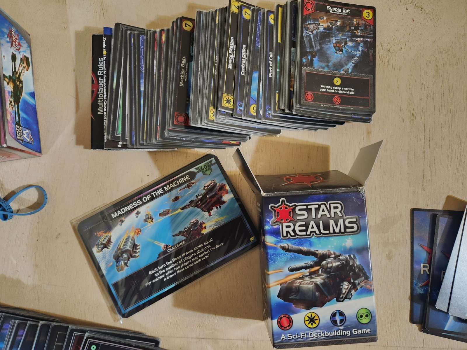 Star Realms Card Game Wise Wizard Games, colony wars, frontiers, deck builder