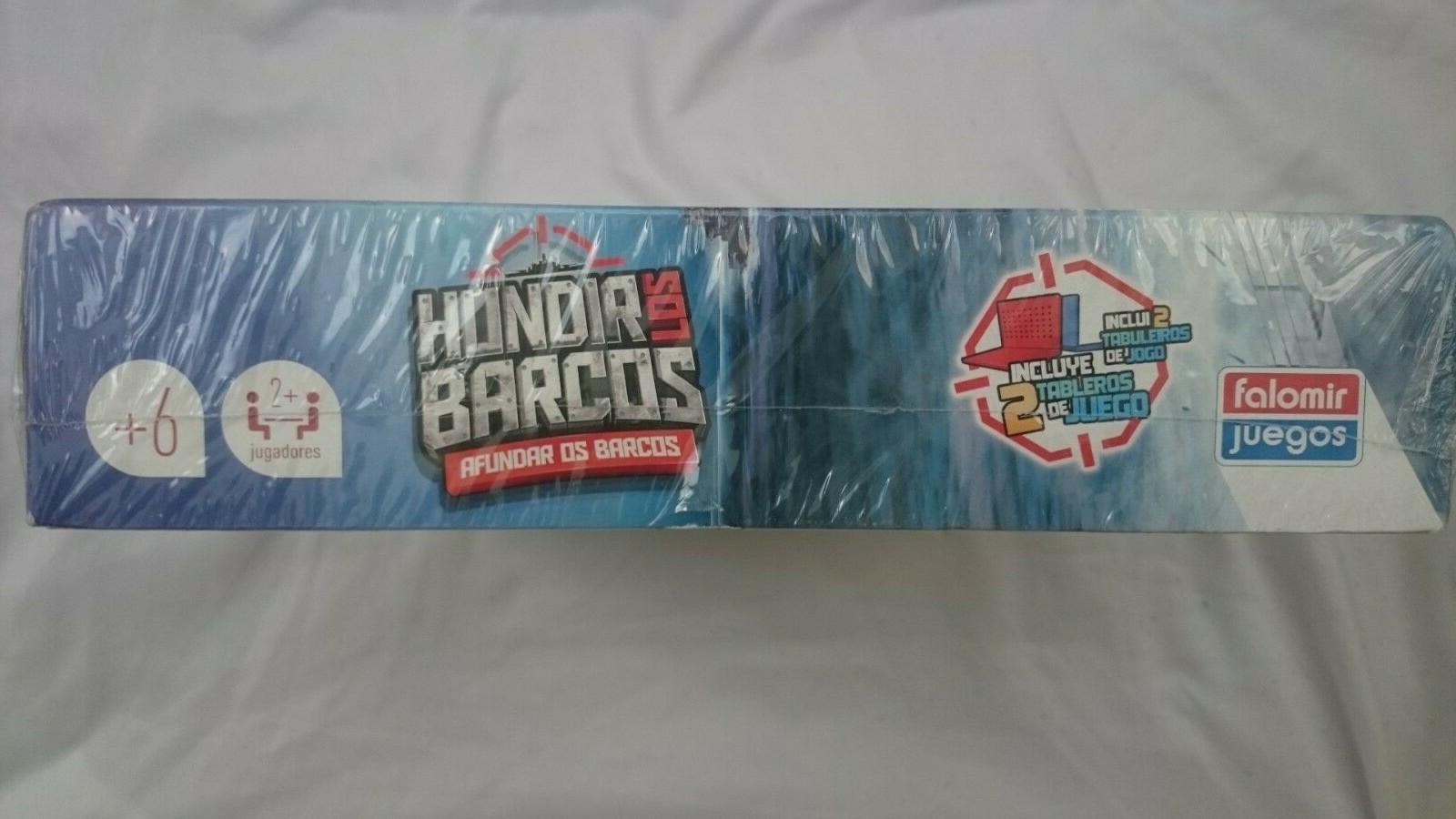 Hundir Los Barcos La Gana Batalla Naval / Sink Ships Win Naval Battle Board Game