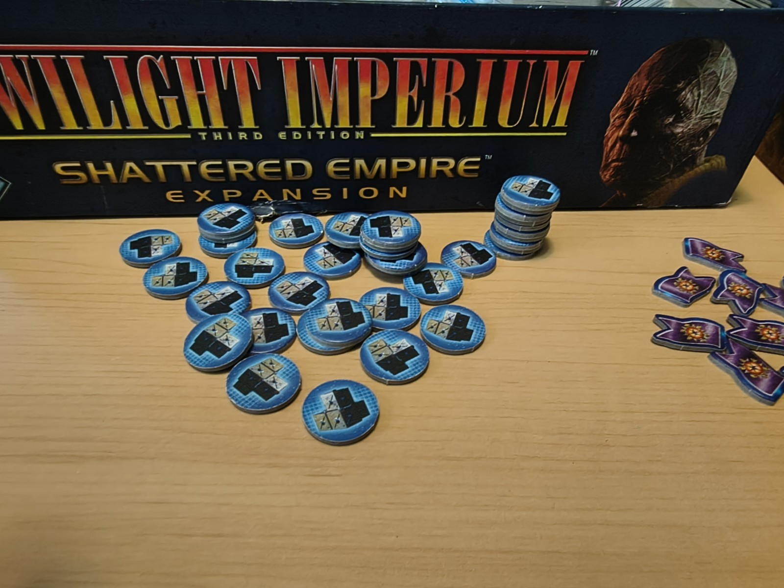 Twilight Imperium Third Edition Shattered Empire Expansion Missing A Few items
