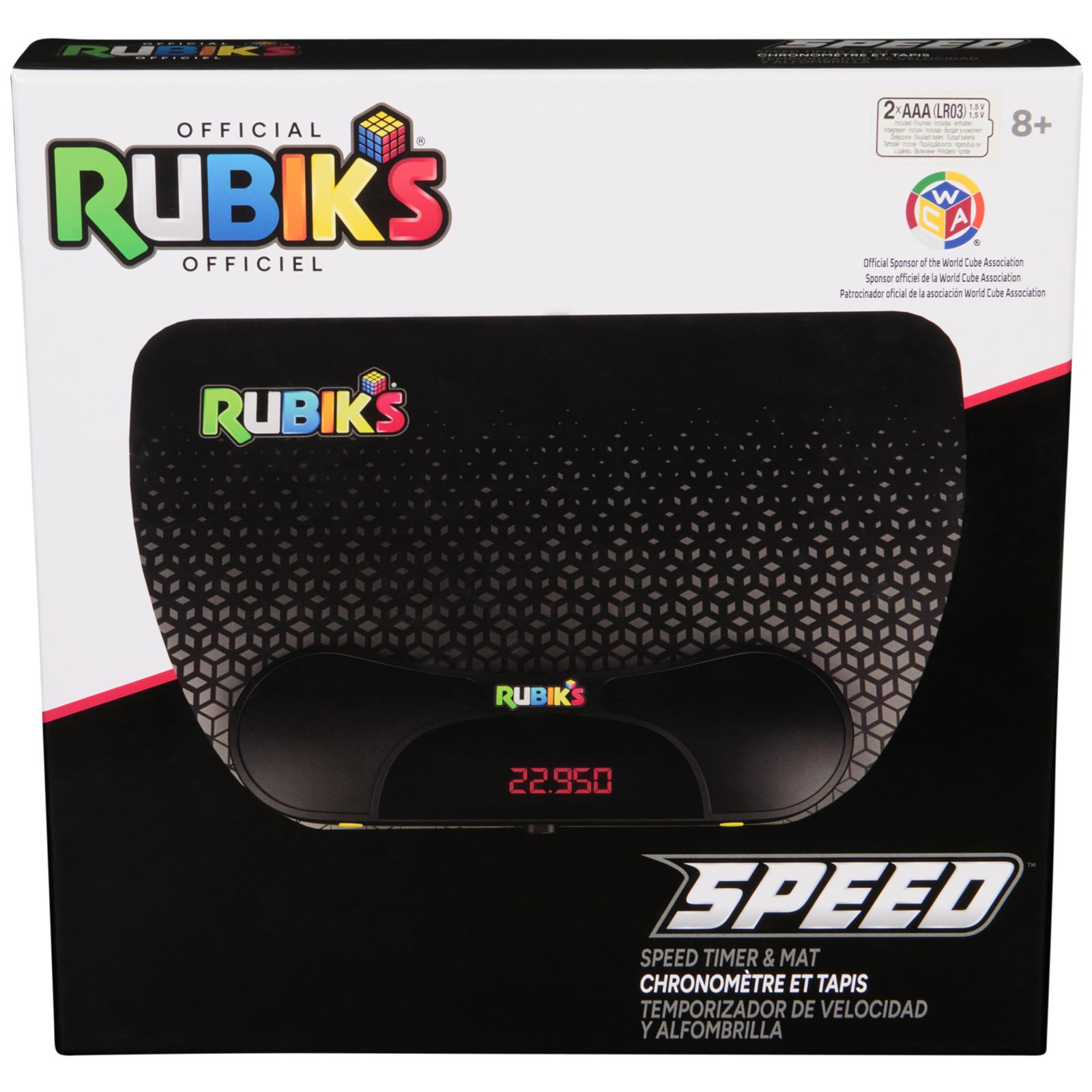 Rubik s Cube Speed Timer Mat Ergonomic Display Competitive Speedcubing Device