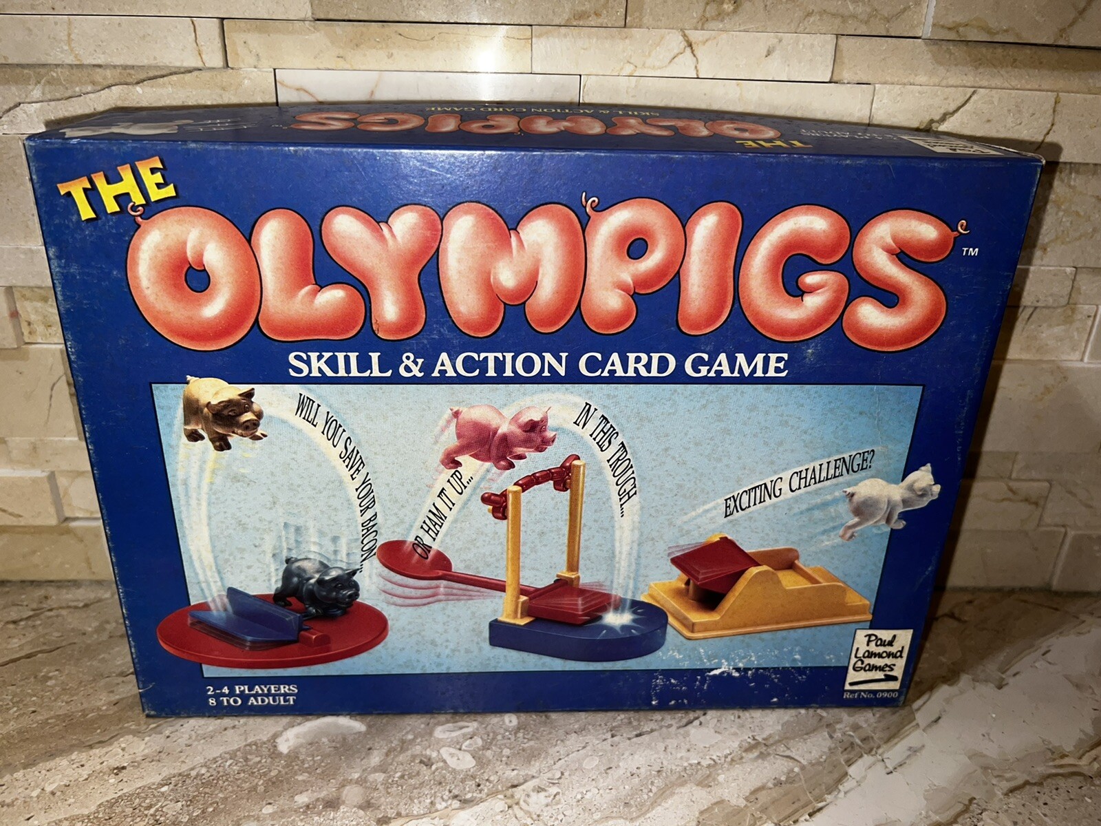 The Olympigs Skill And Action Card Game-1991 COMPLETE