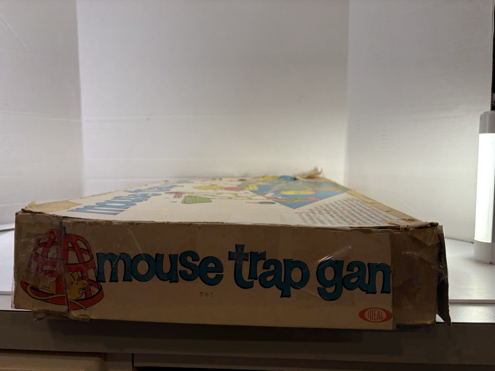 Ideal Mouse Trap Board Game 1963 Vintage Complete Set 22 x 14 x 3.5 Inch See Pic