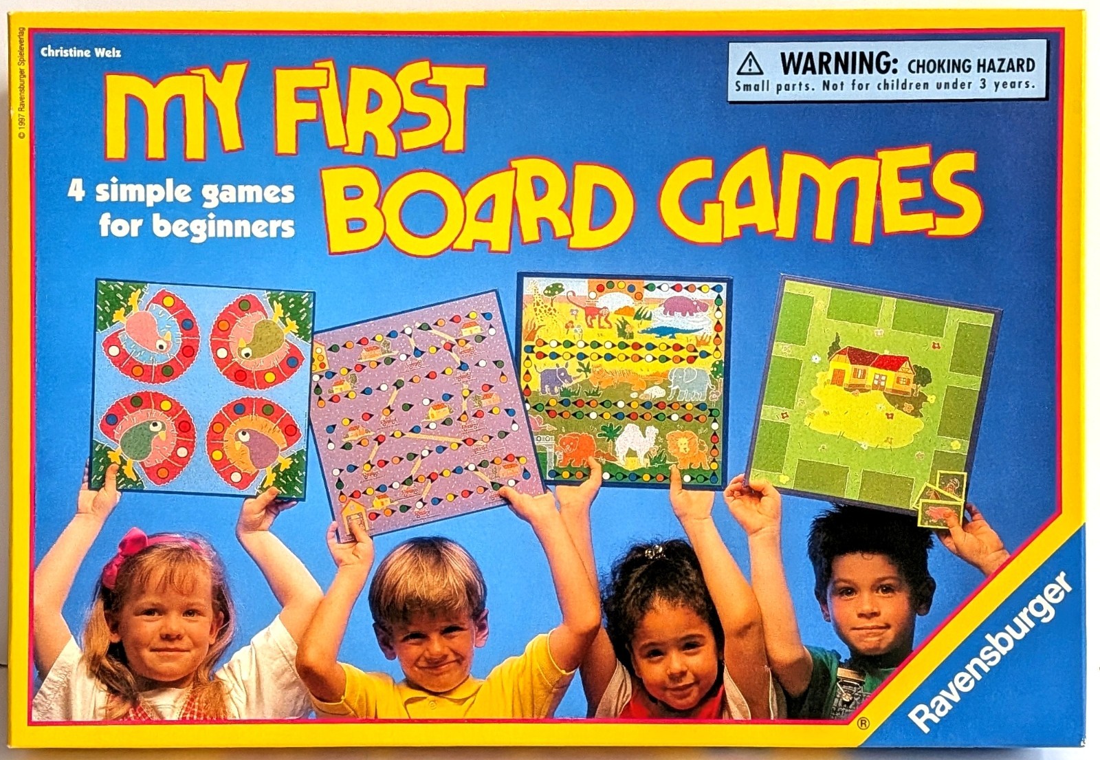 Ravensburger My First Board Games 1997 Complete Preschool Game Set Ages 3 Plus