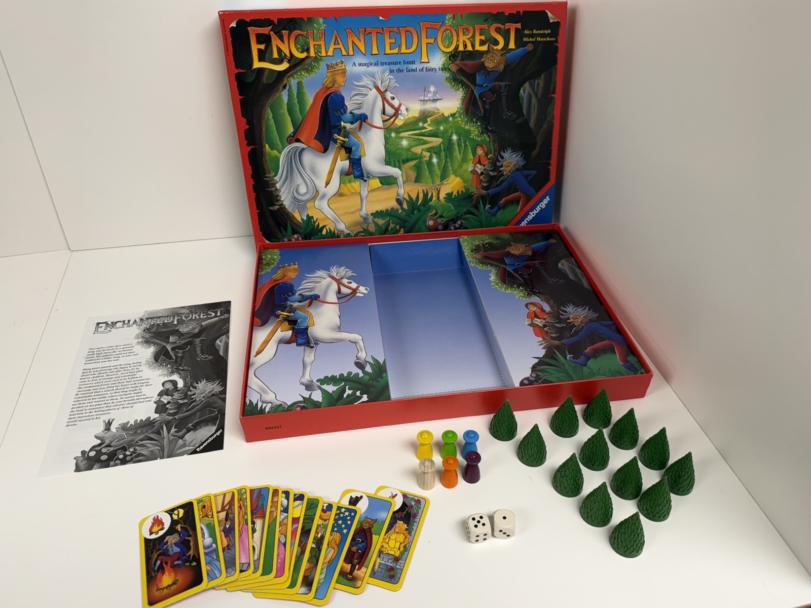 Enchanted Forest Board Game – Vintage 1994 Ravensburger – 100% Complete