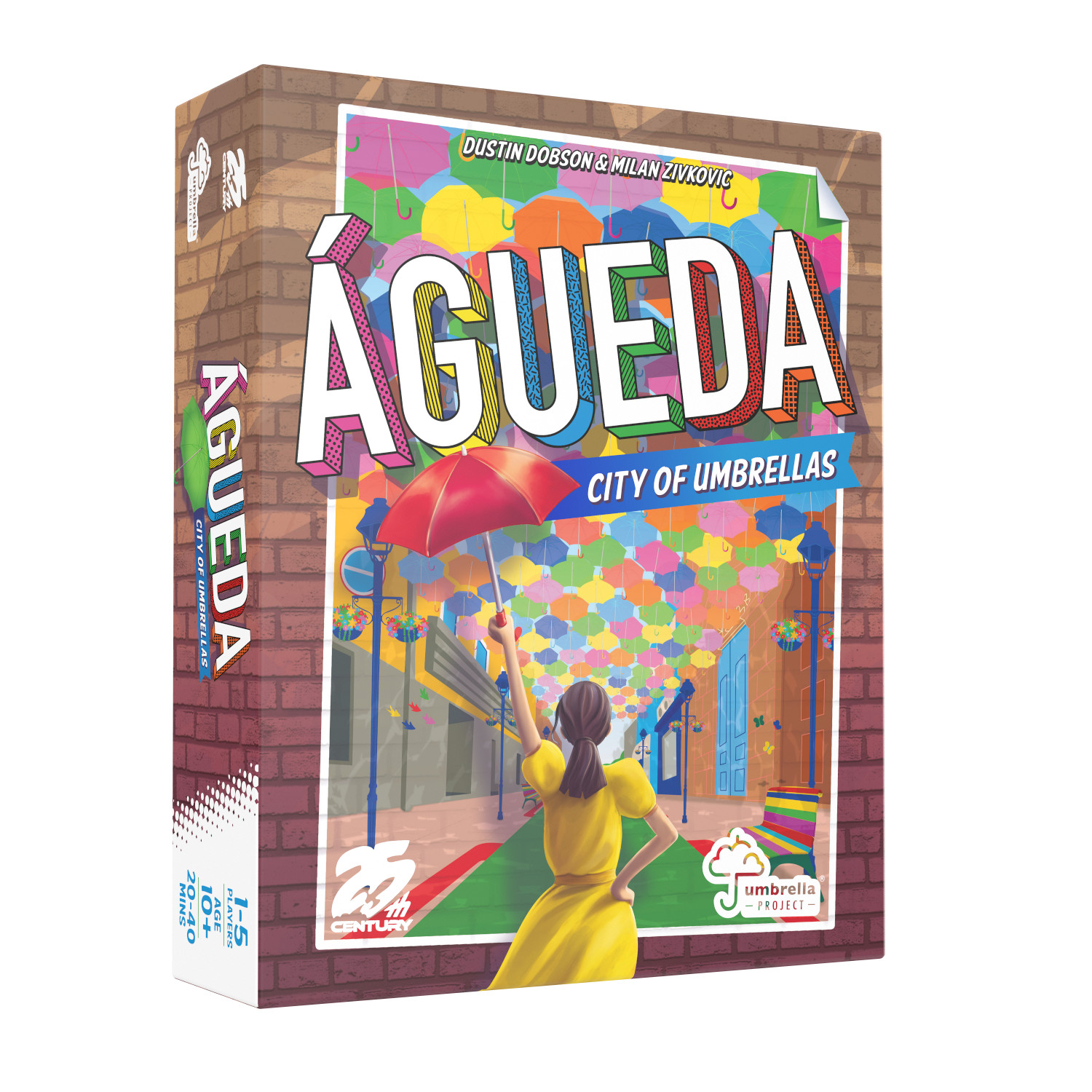 Águeda City of Umbrellas Board Game 1 to 5 Players Mensa Select Winner