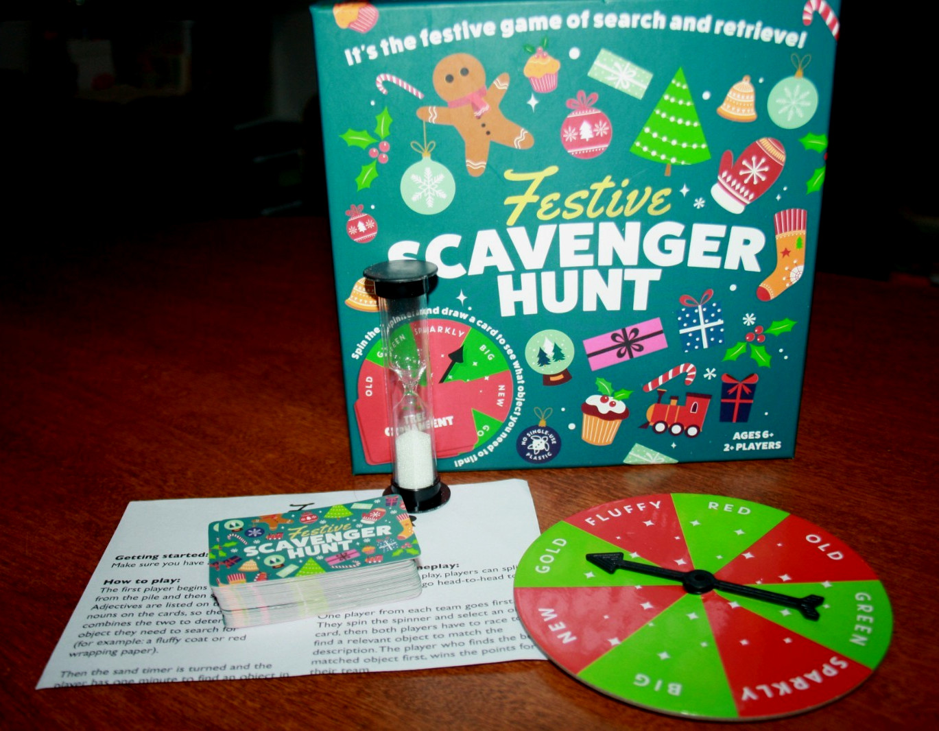Festive Scavenger Hunt – A Holiday Christmas Game of Search & Retrieve – 2024