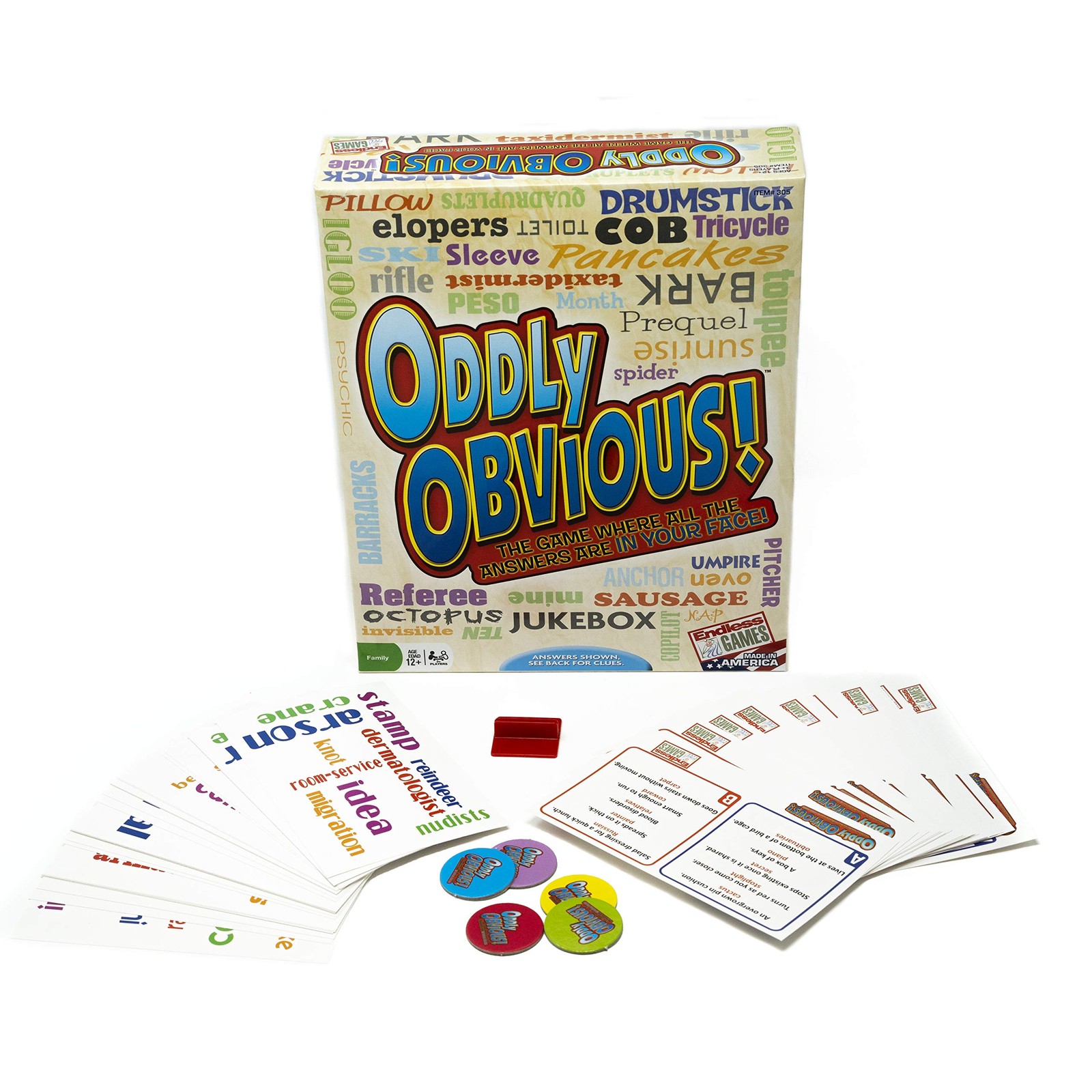 Oddly Obvious! Card Game – Party Game Where The Answers are in Your