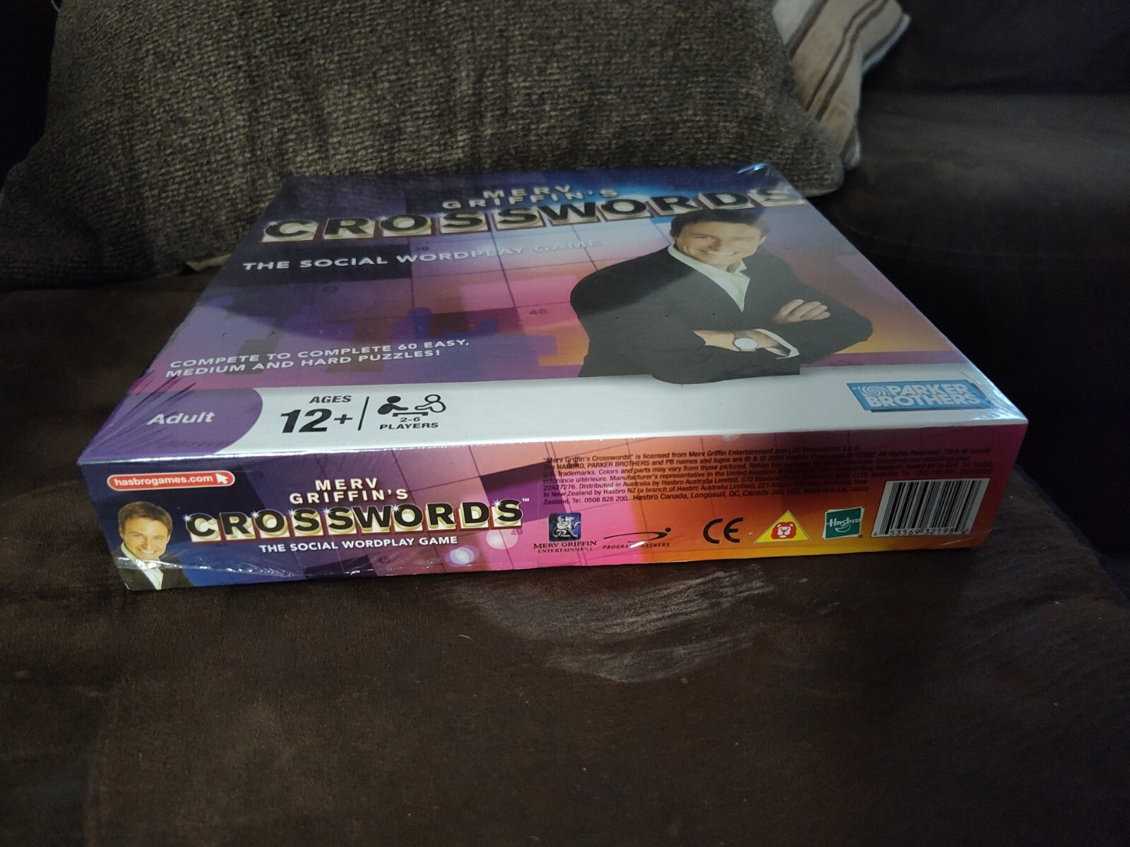 Merv Griffin’s Crosswords Board Game Social Wordplay 2008 NEW/SEALED