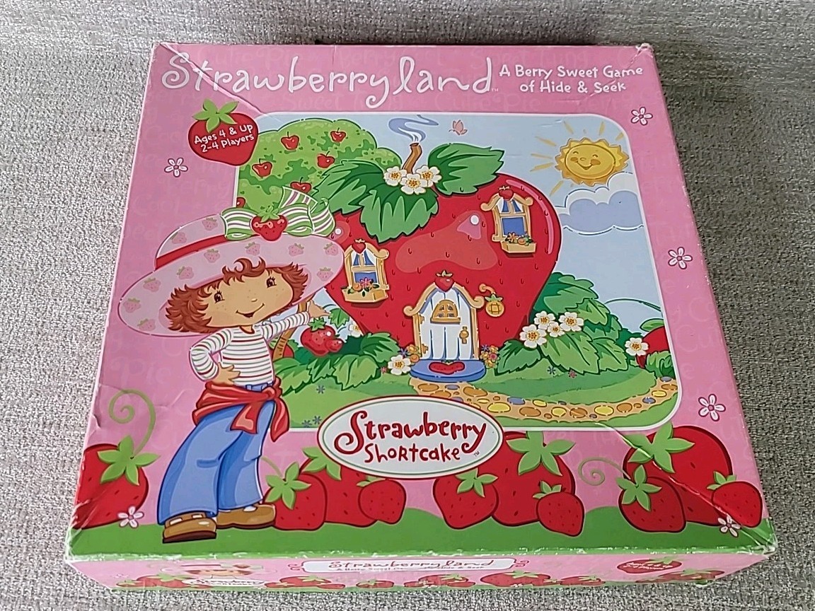 Strawberryland – A Berry Sweet Game of Hide & Seek by RoseArt 2003 READ
