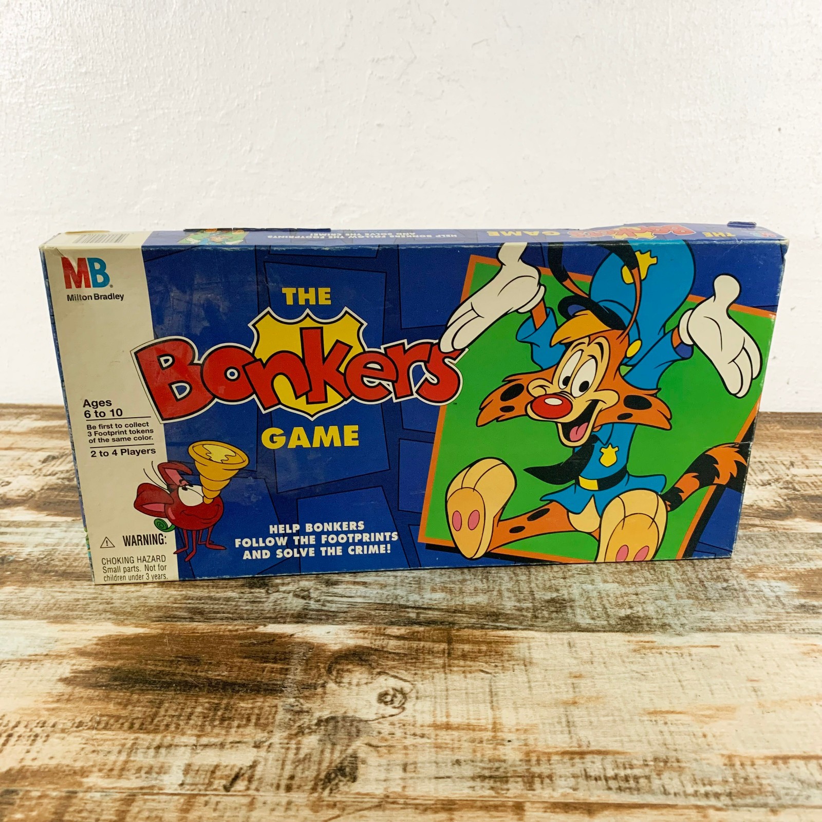 The Bonkers Game Disney TV Show Boardgame – 100% Complete – 1993 Milton Bradley