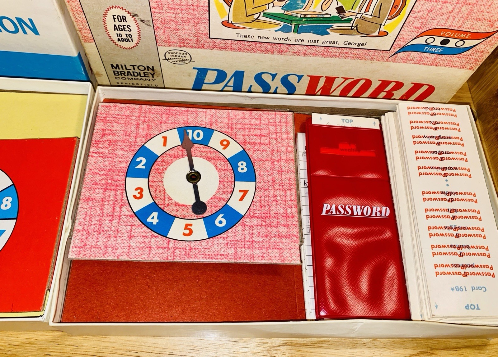 Vintage Password TV Game Lot Milton Bradley 1963 1973 Complete