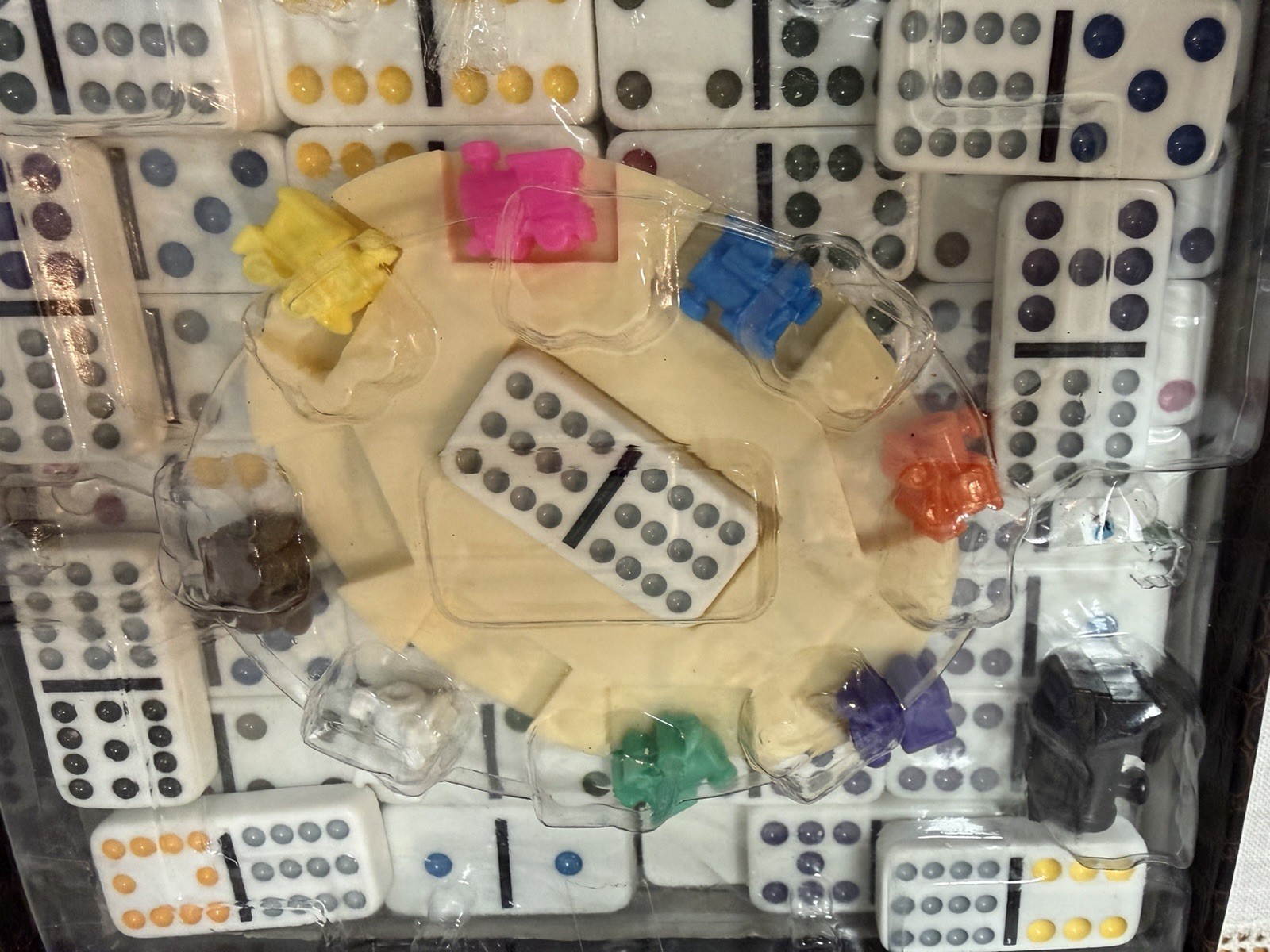 Mexican Train Double Twelve Dominoes Set of 91 Professional NEW In Box