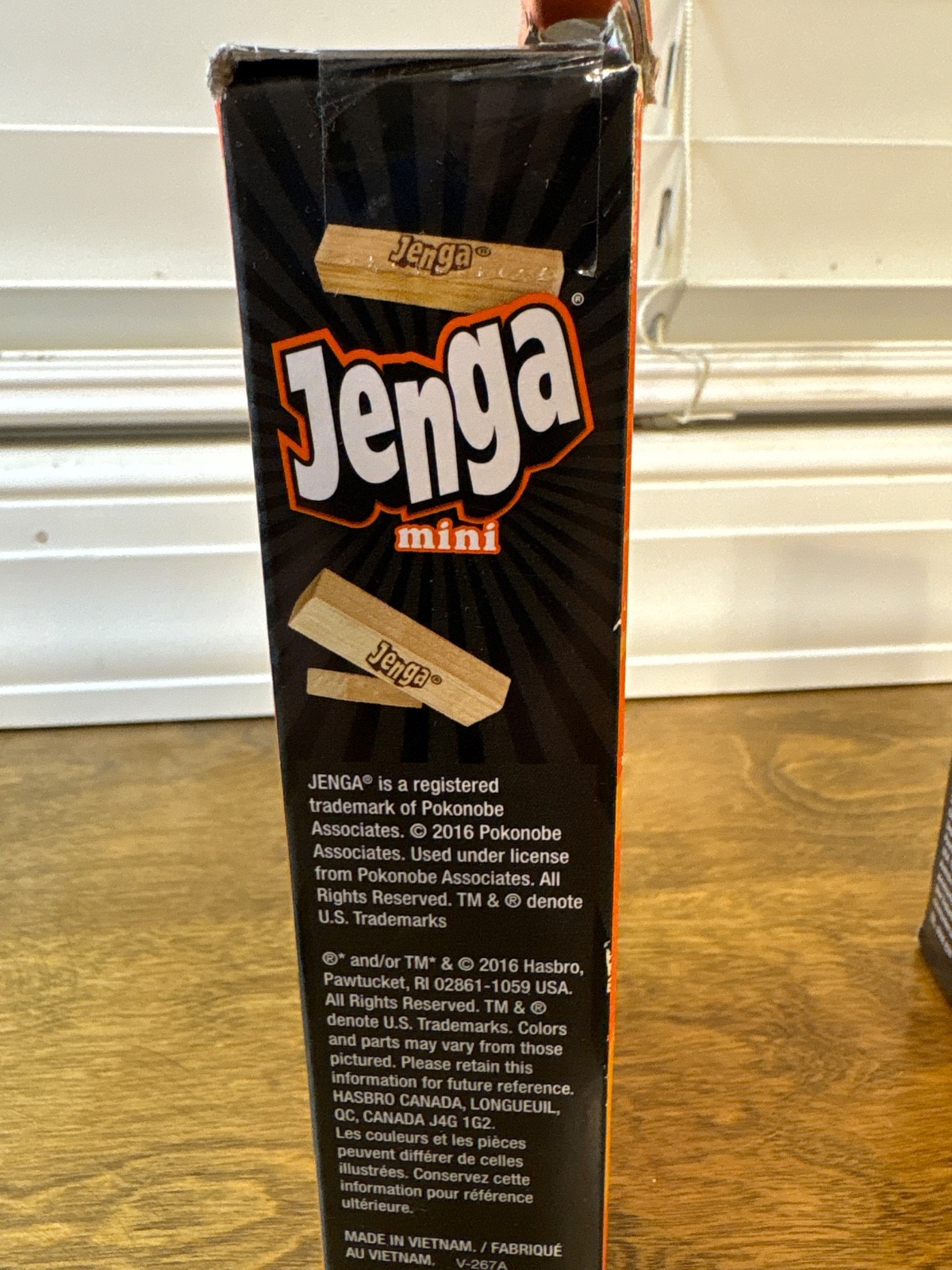 Hasbro Gaming Jenga Mini Game, Ages 6 And Up, For 1 Or More Players