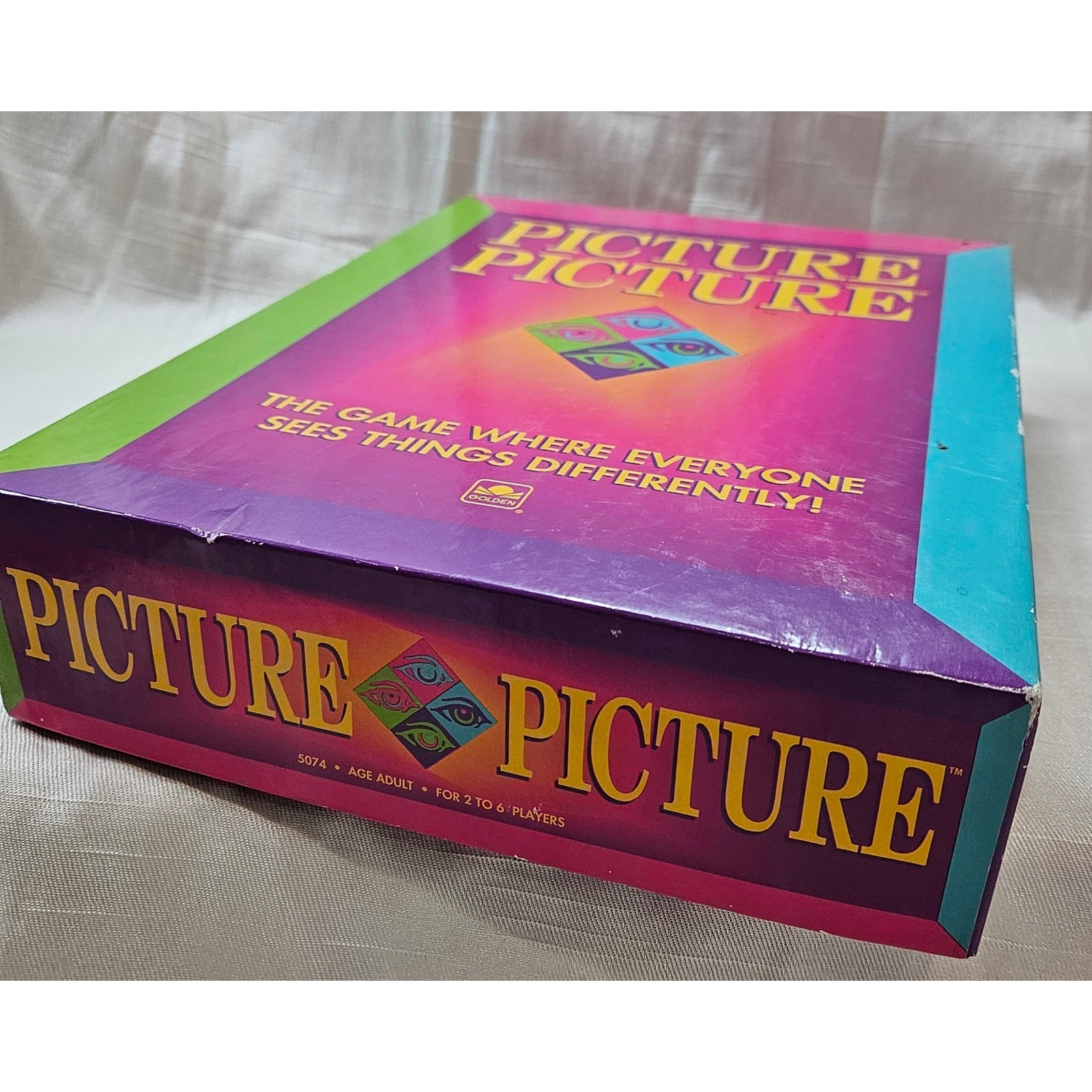 Vintage 1992 Picture Picture Board Game by Golden- Complete Game
