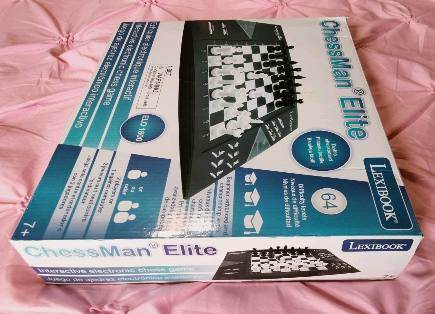 Chessman® Elite, Interactive Electronic Chess Game With +64 Levels of D