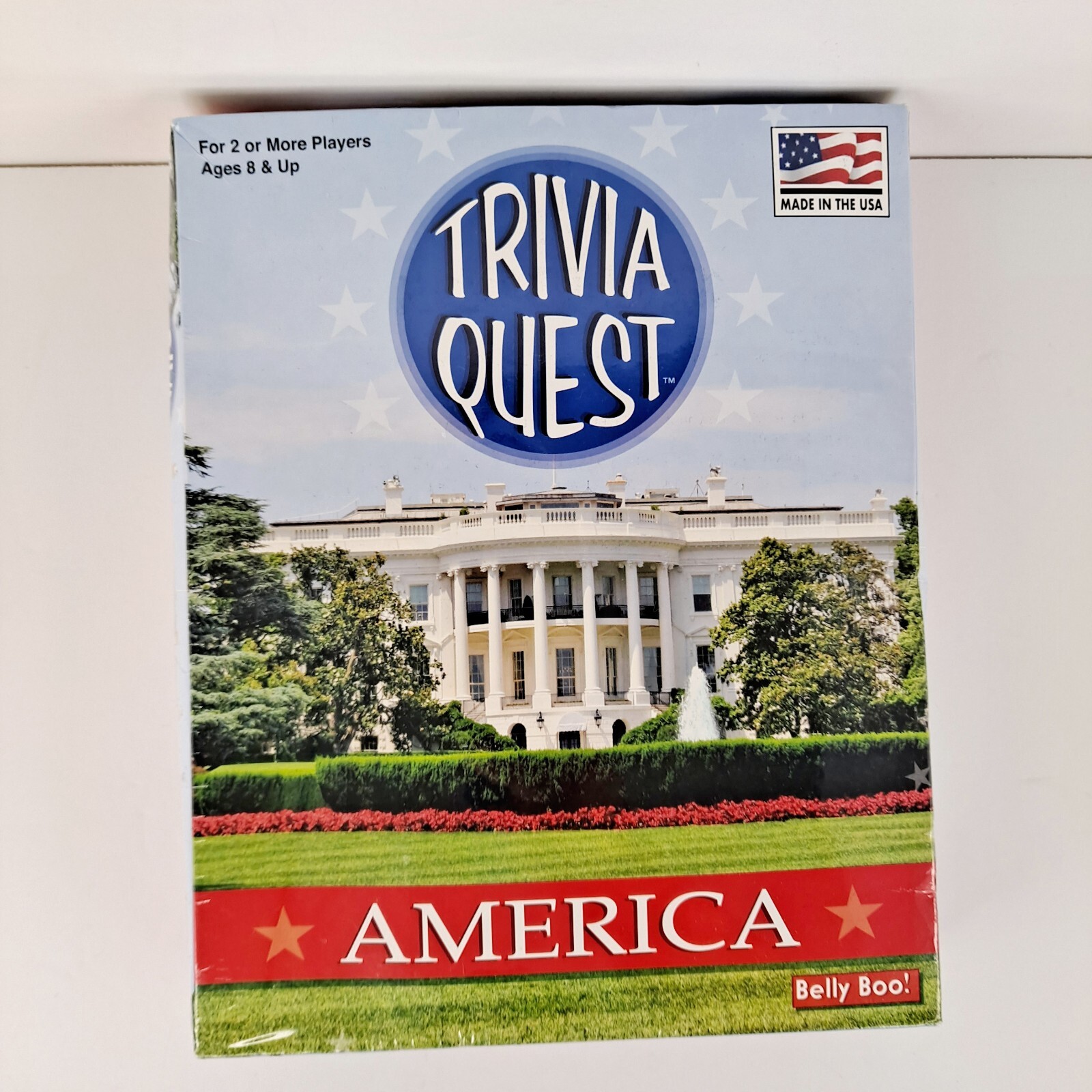 Trivia Quest: America History Card Game w U.S. Questions by Belly Boo!