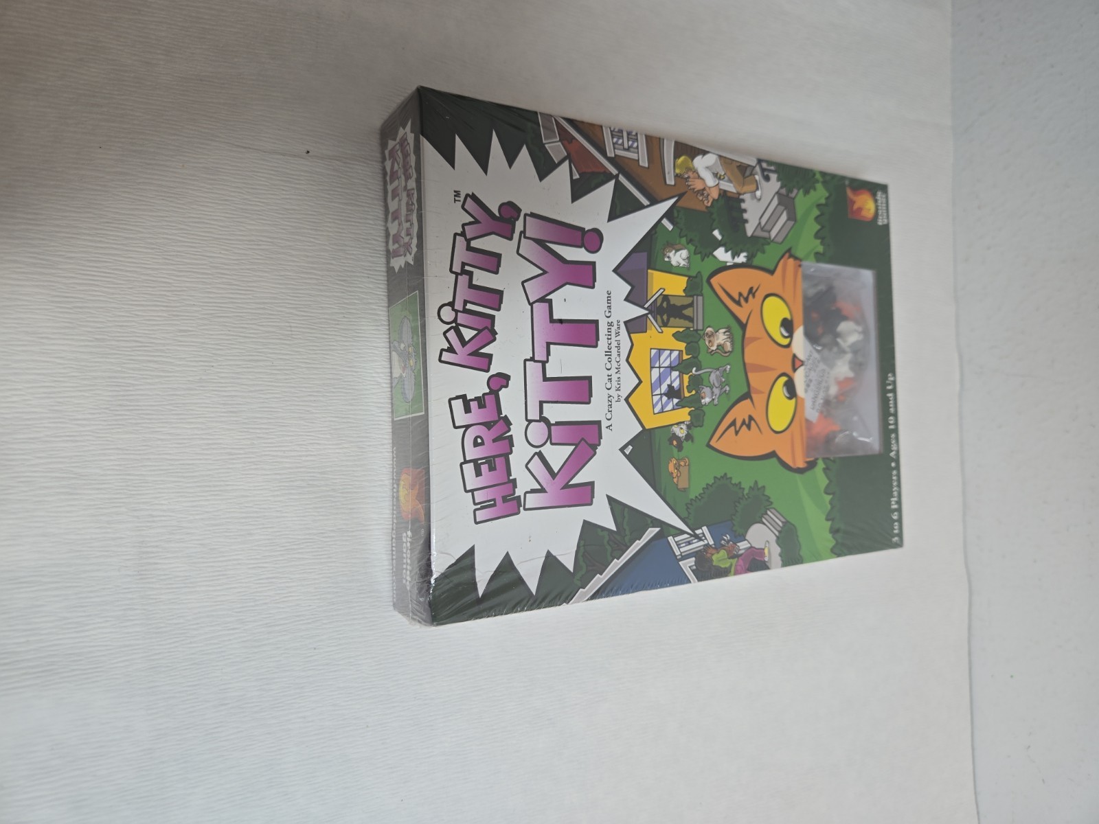 NEW SEALED Here Kitty Kitty Board Game by Fireside Games | Family Cat Card Game