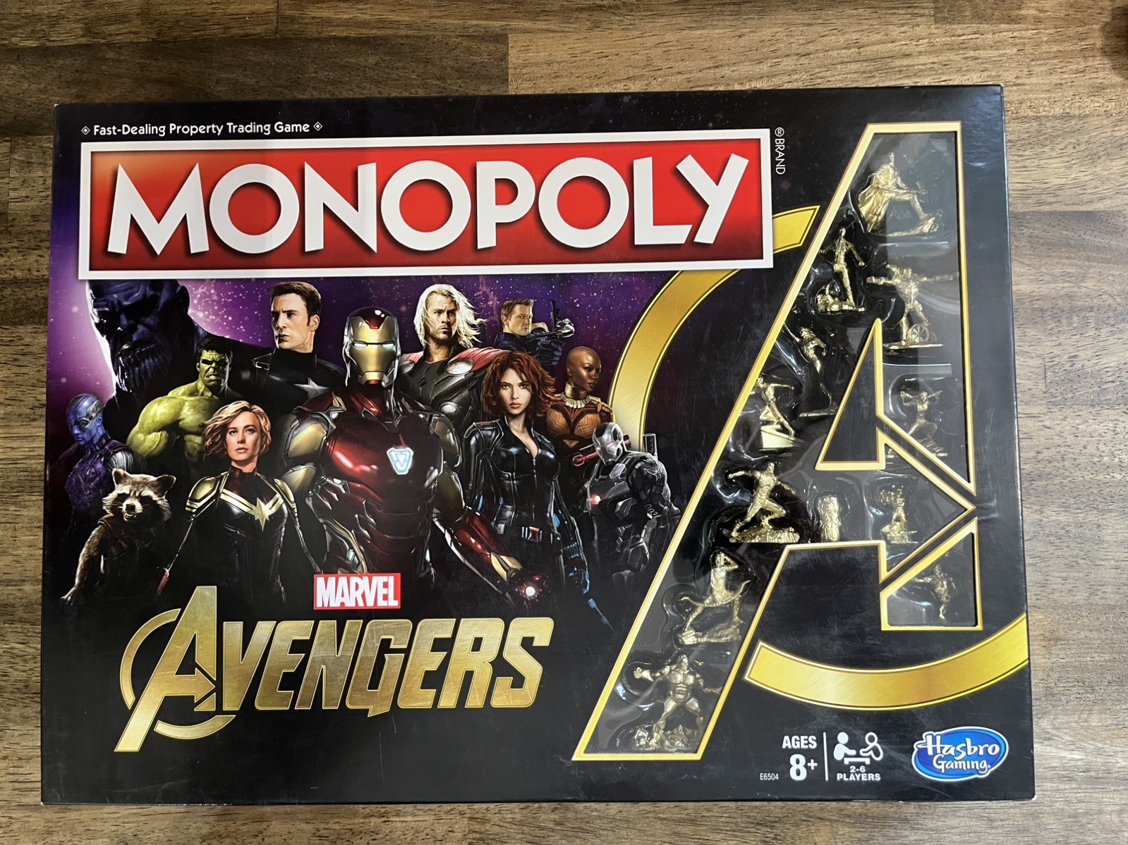 Monopoly Marvel Avengers COMPLETE Hasbro Gaming 2018 MCU The First Ten Years