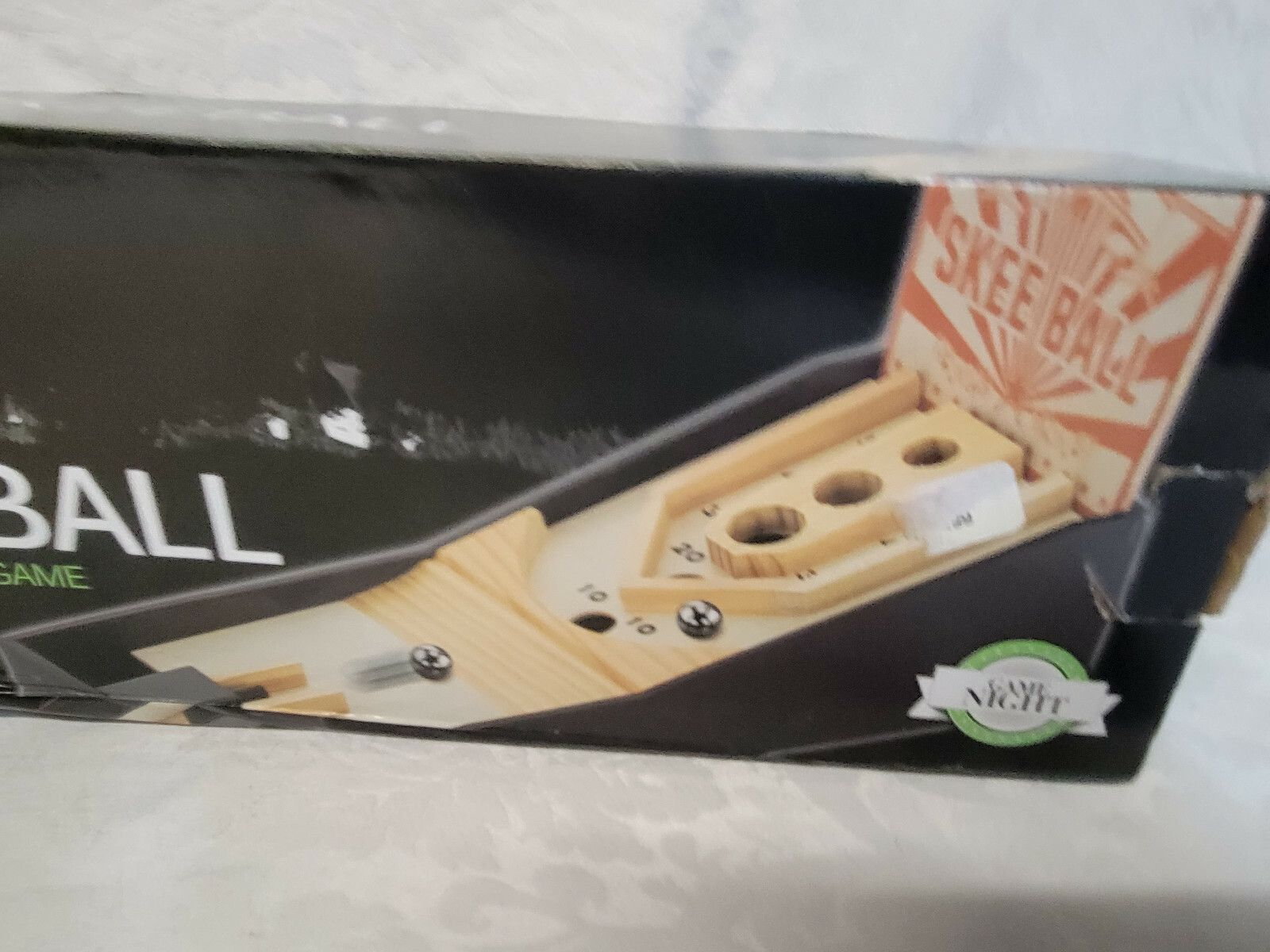 Table Top Games Classic Skeeball Tabletop Arcade Game 5×12.5×7.5″