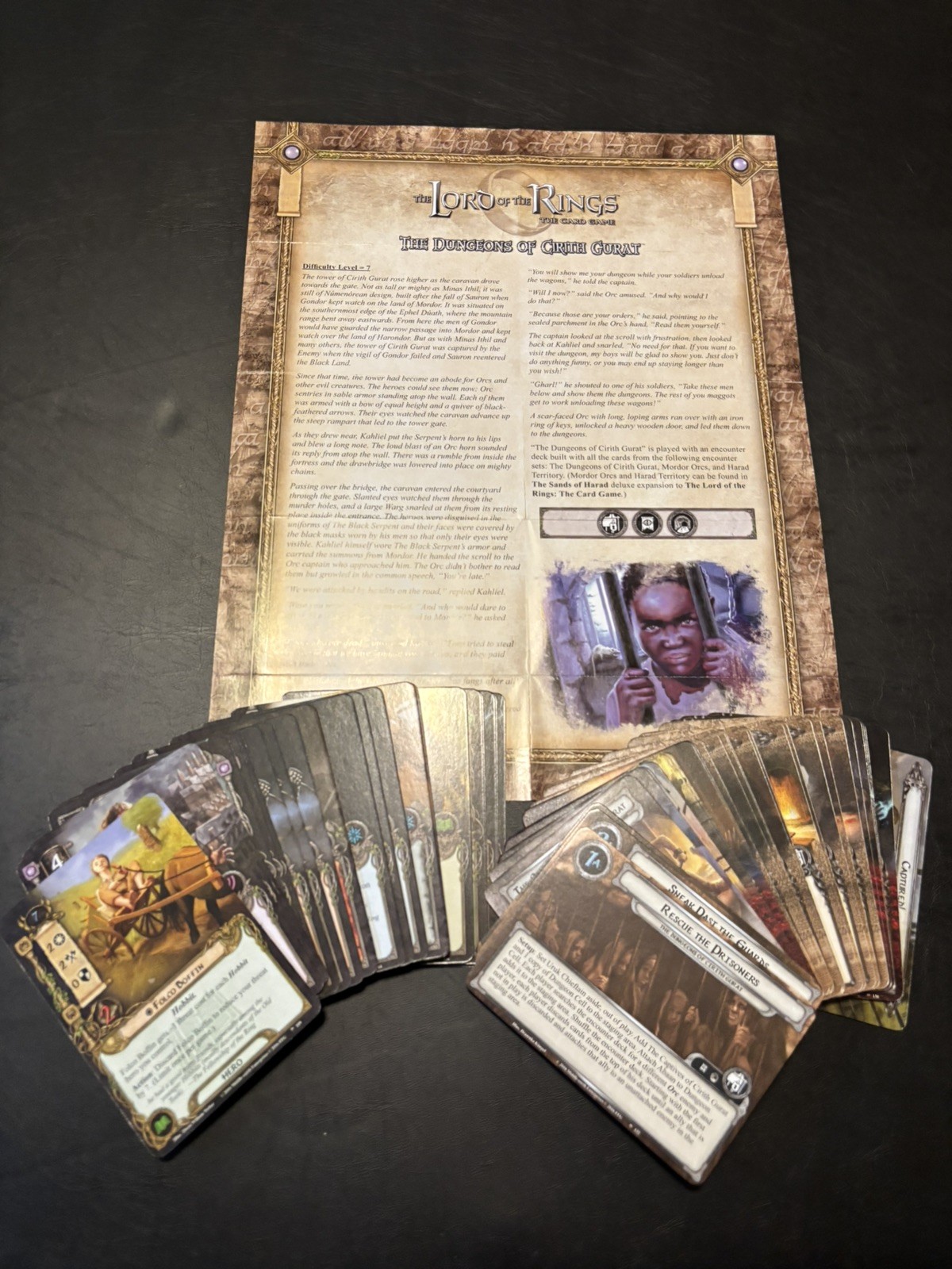 Lord of the Rings LCG – Complete Haradrim Cycle, Deluxe Expansion + 6 APs