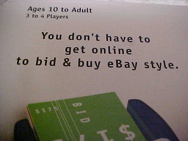 EBAY Electronic Talking Auction Game Ages 10 to Adult 3 to 4 players