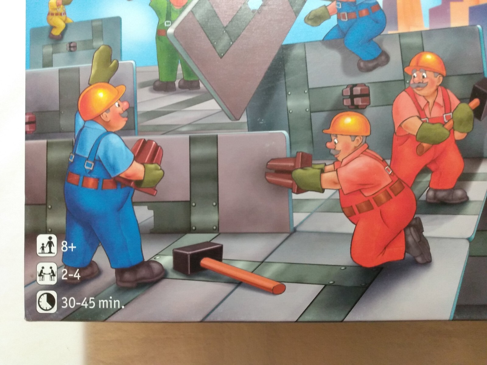 Game Skyscrapers Sirius Building & Blocking 2-4 play Ages 8 Up Mainini Boelinger