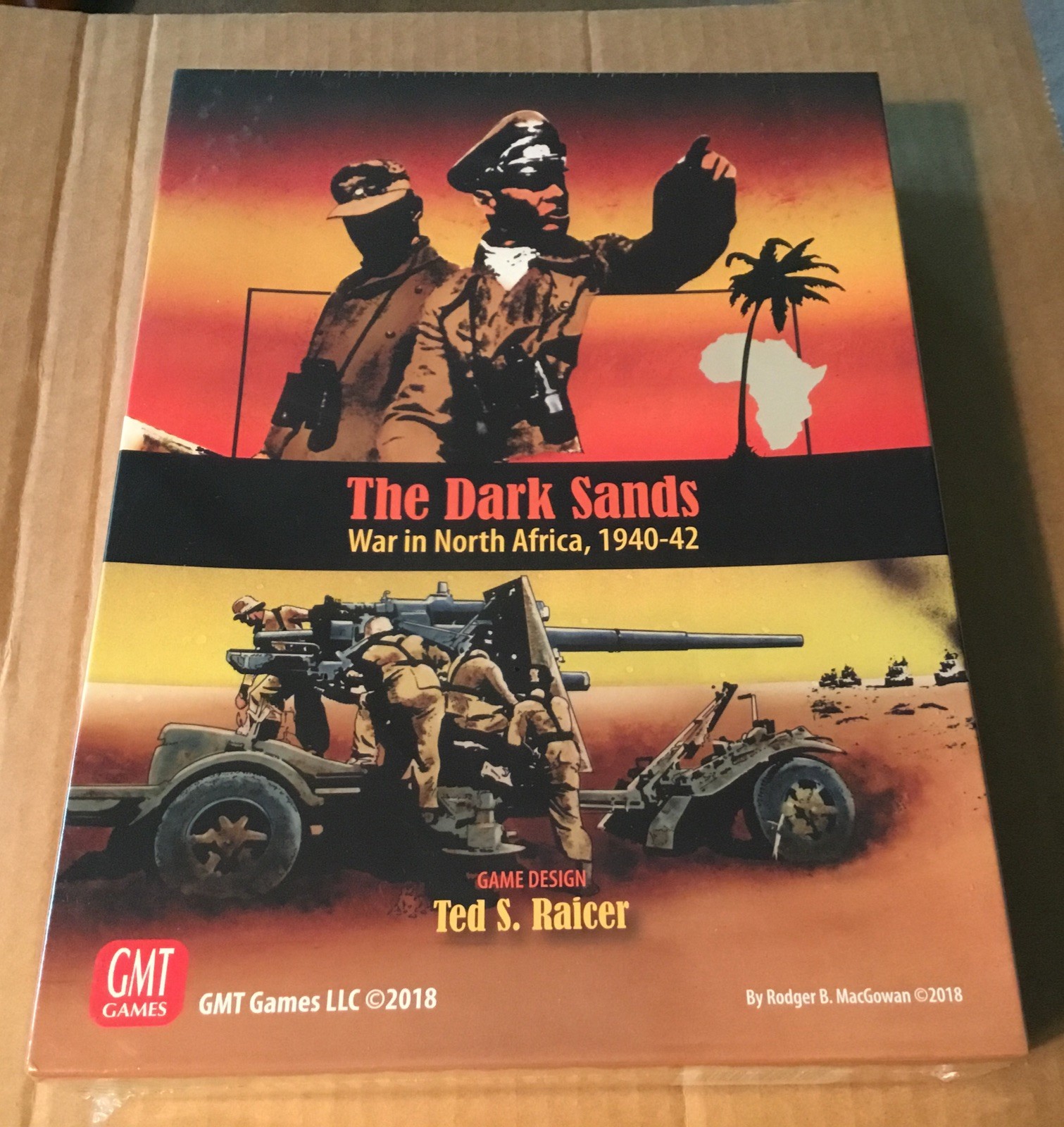 GMT Games The Dark Sands War In North Africa 1940-42 New Factory Sealed Wargame
