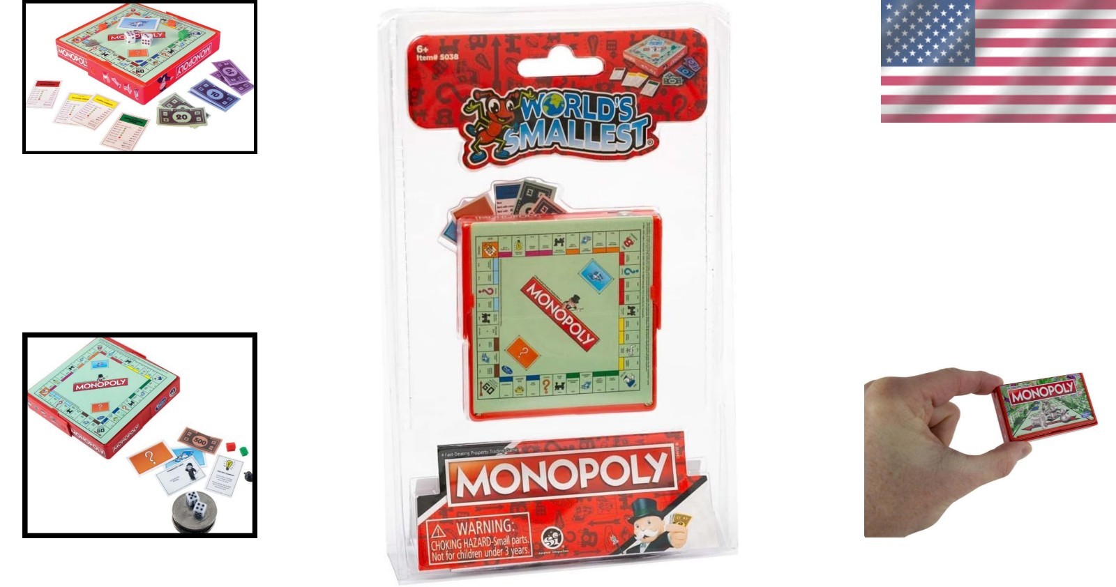 Travel-Friendly Monopoly Set for 2 Players – Complete with All Game Components
