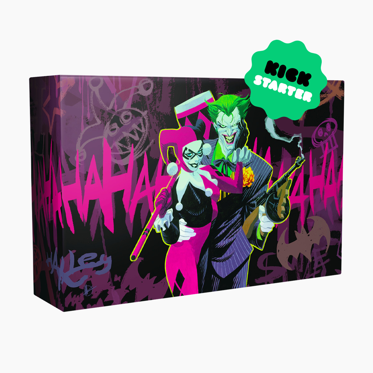 DC Deck-Building Game: Arkham Asylum (KICKSTARTER: Cover B – Matteo Scalera)