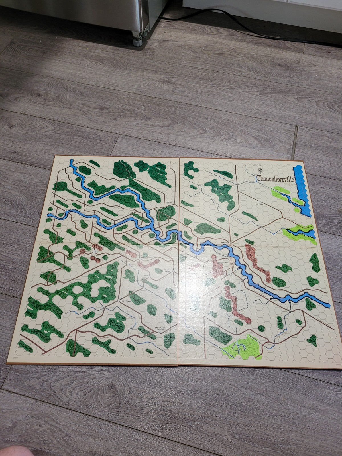 Avalon Hill – CHANCELLORSVILLE Game – American Civil War (Punch) 2nd Ed Thin Box