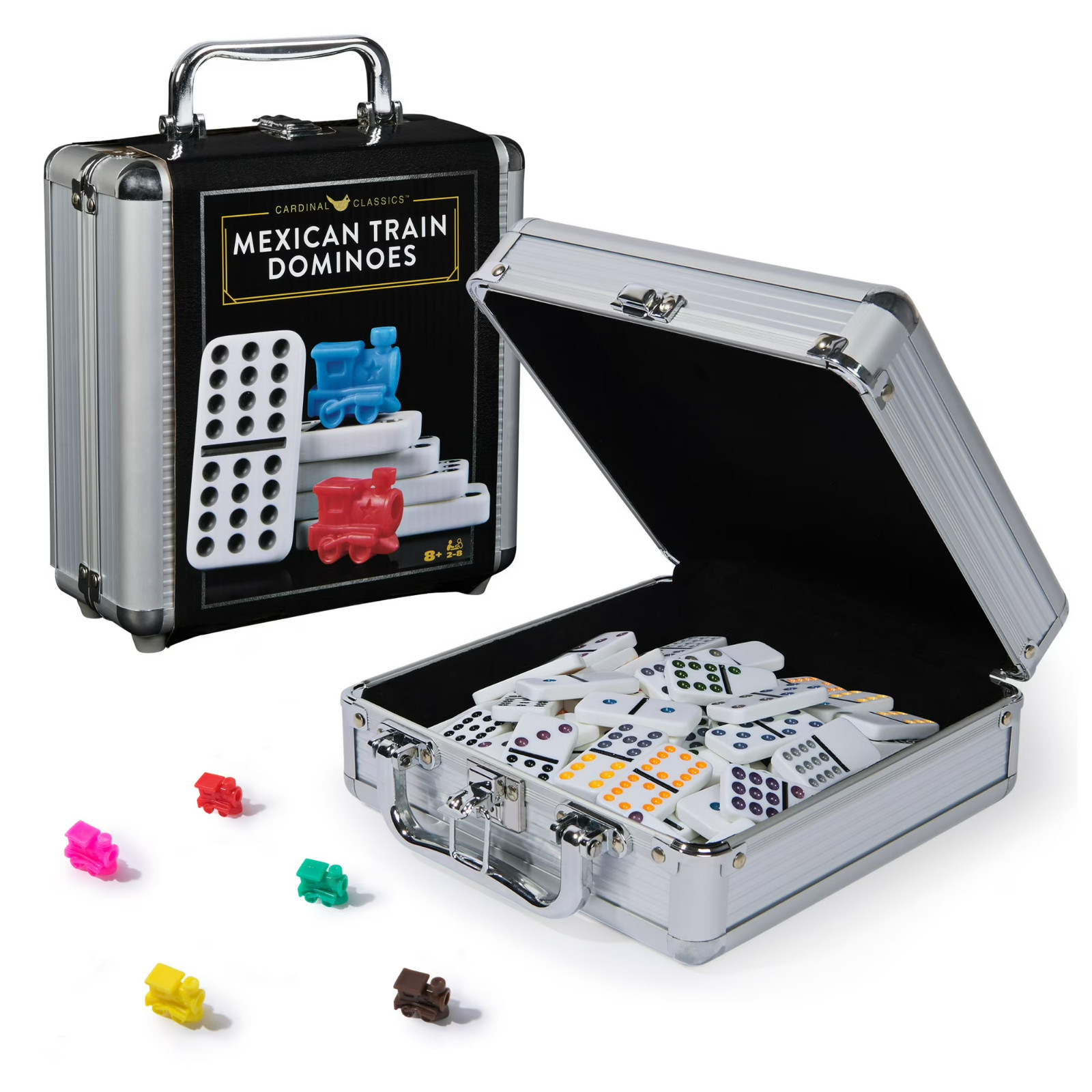 Spin Master Games, Cardinal Classics, Mexican Train Dominoes Set, Ages 8 and up
